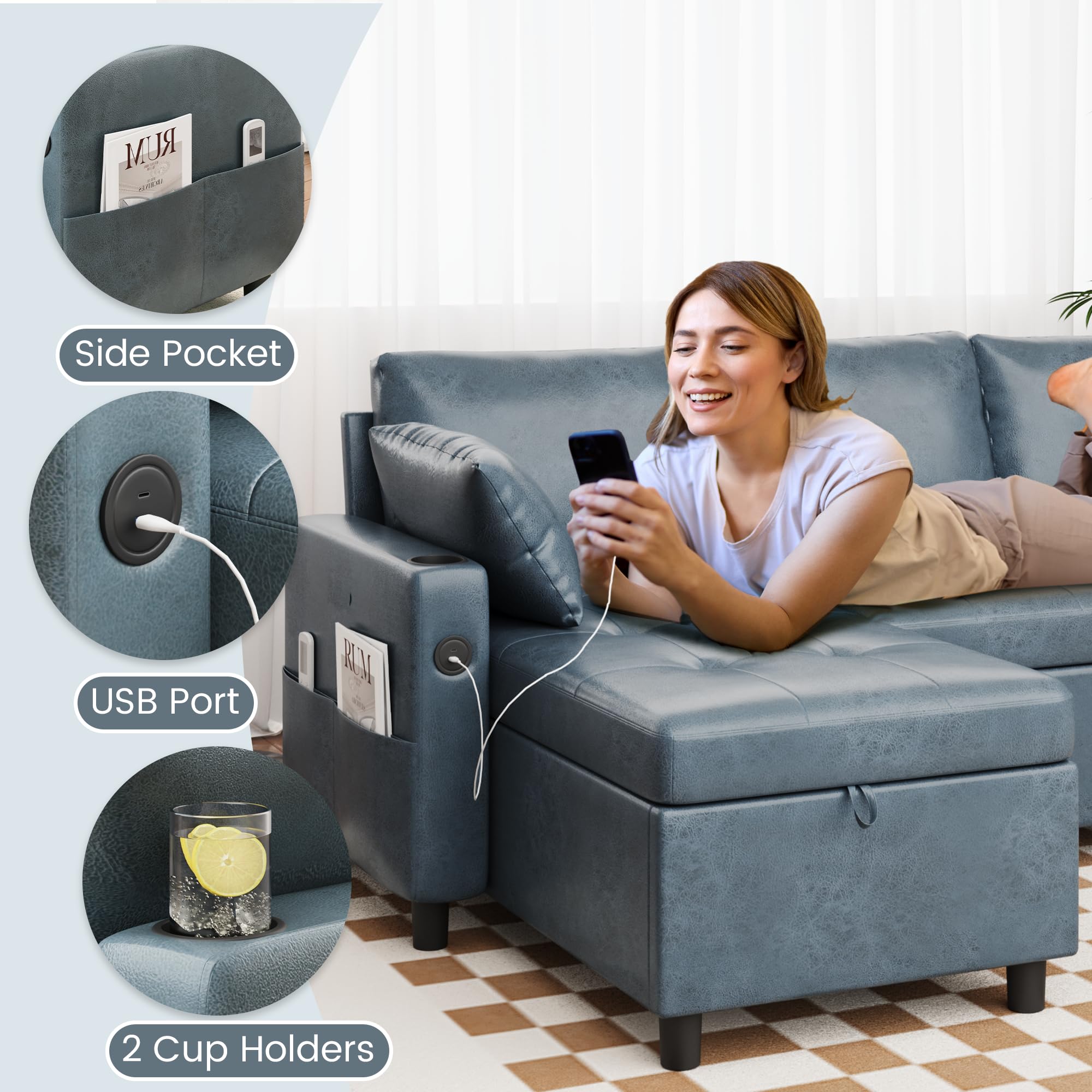 AECOJOY 13137GBU-LS01 futons - View #4