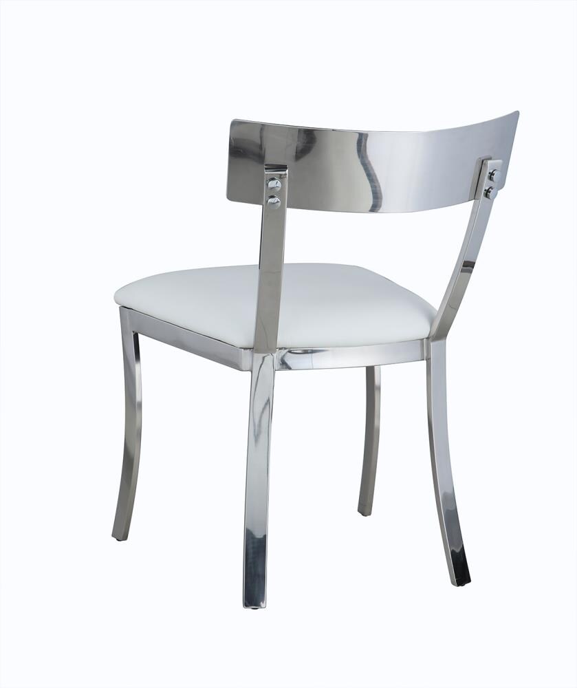 Chintaly Imports MAIDEN-SC-WHT Dining-Chairs - View #6