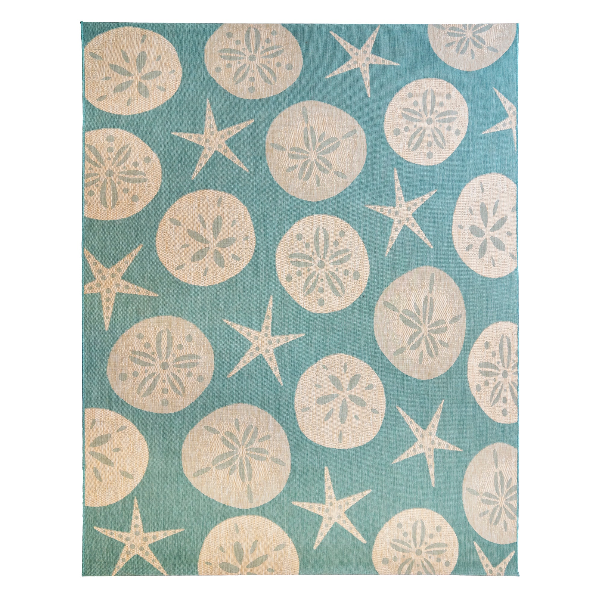 GERTMENIAN 79021 Paseo 8 X 10 (ft) Oasis Indoor/Outdoor Abstract Area Rug