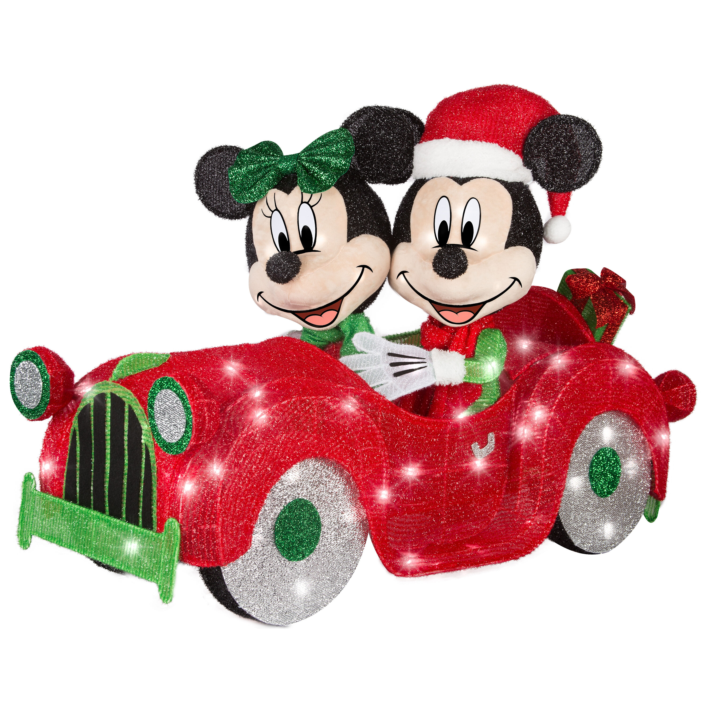Disney 883807 24.02-Inches Freestanding Mouse Yard decoration with White LED Lights