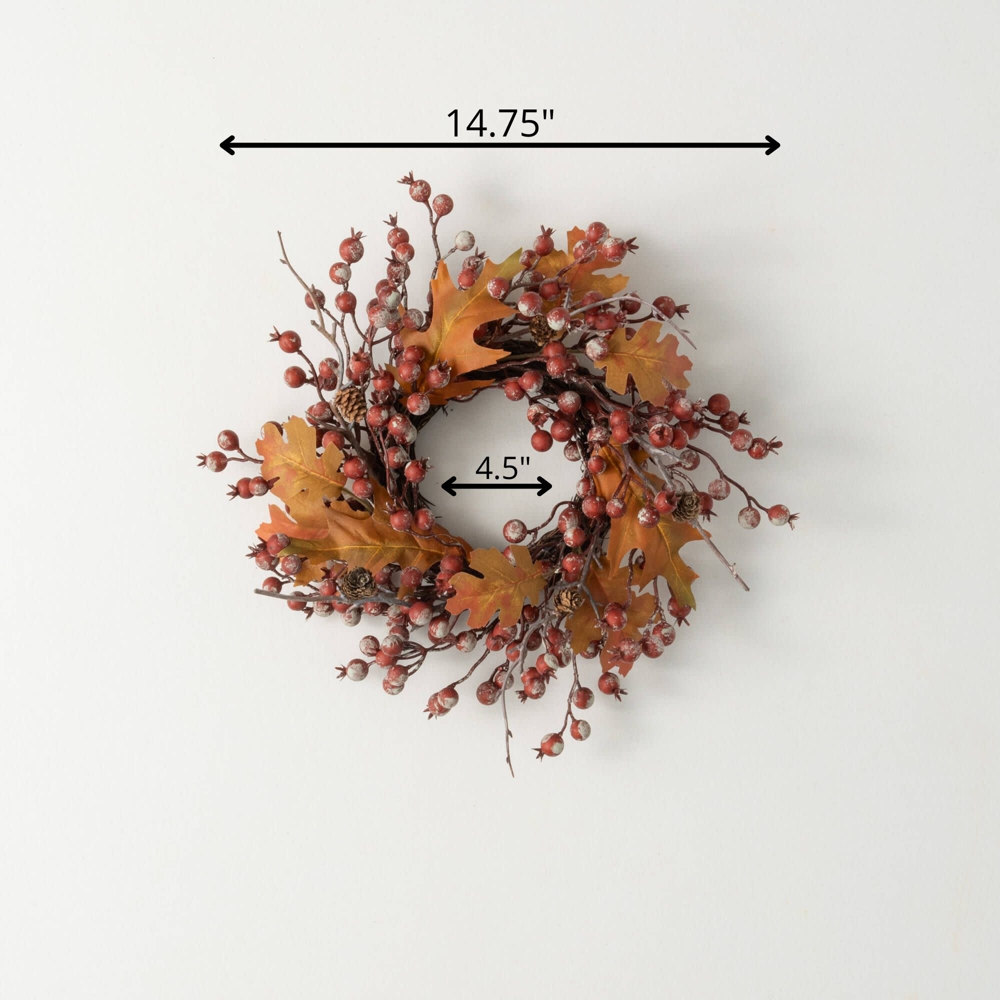 Sullivans BLF4 Artificial-Thanksgiving-Wreaths - View #5