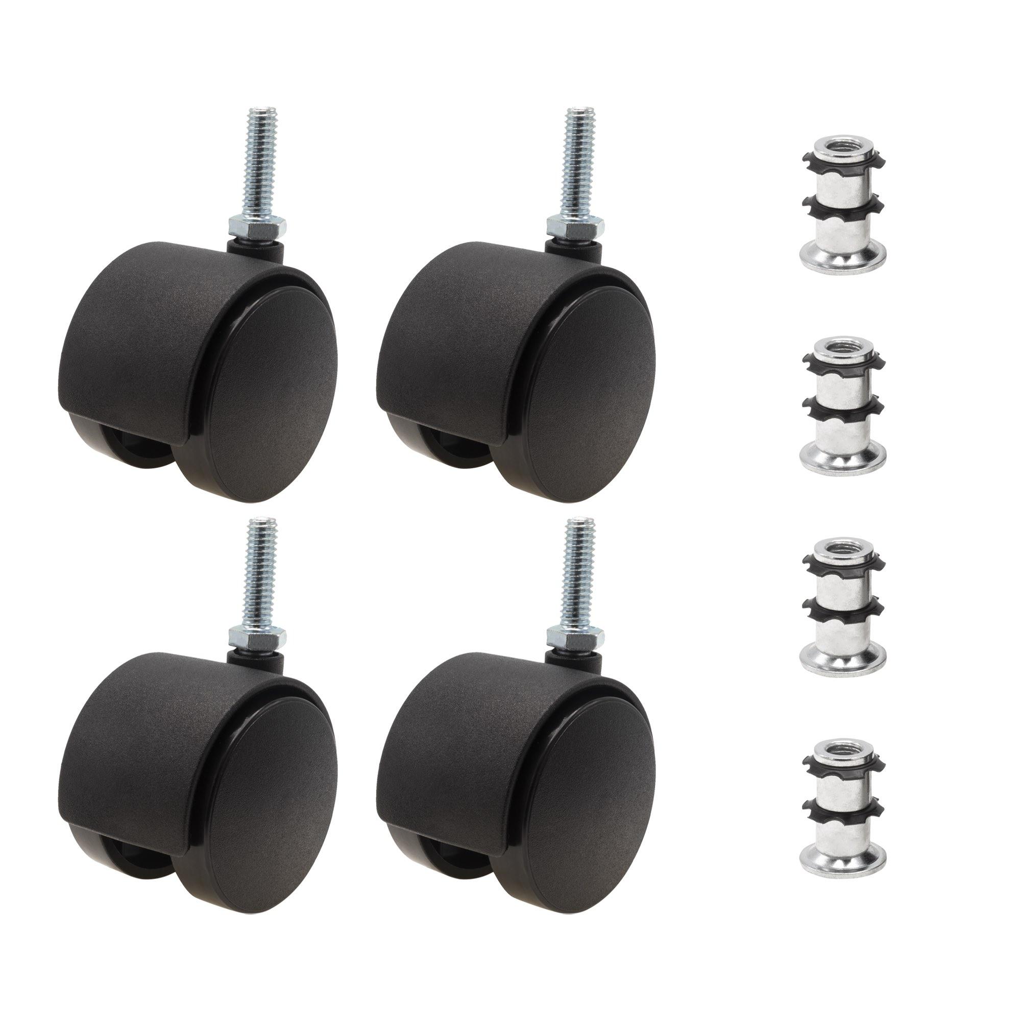 Outwater 3P1.14.00140 2-in Rubber Swivel Caster