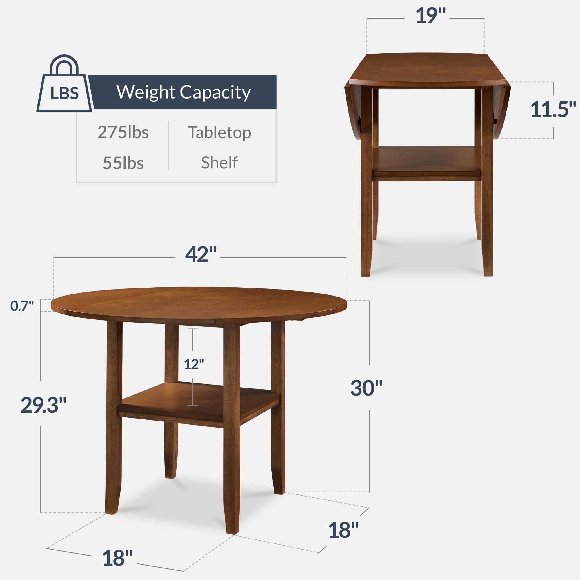 Best Choice Products SKY11188 Dining-Tables - View #2
