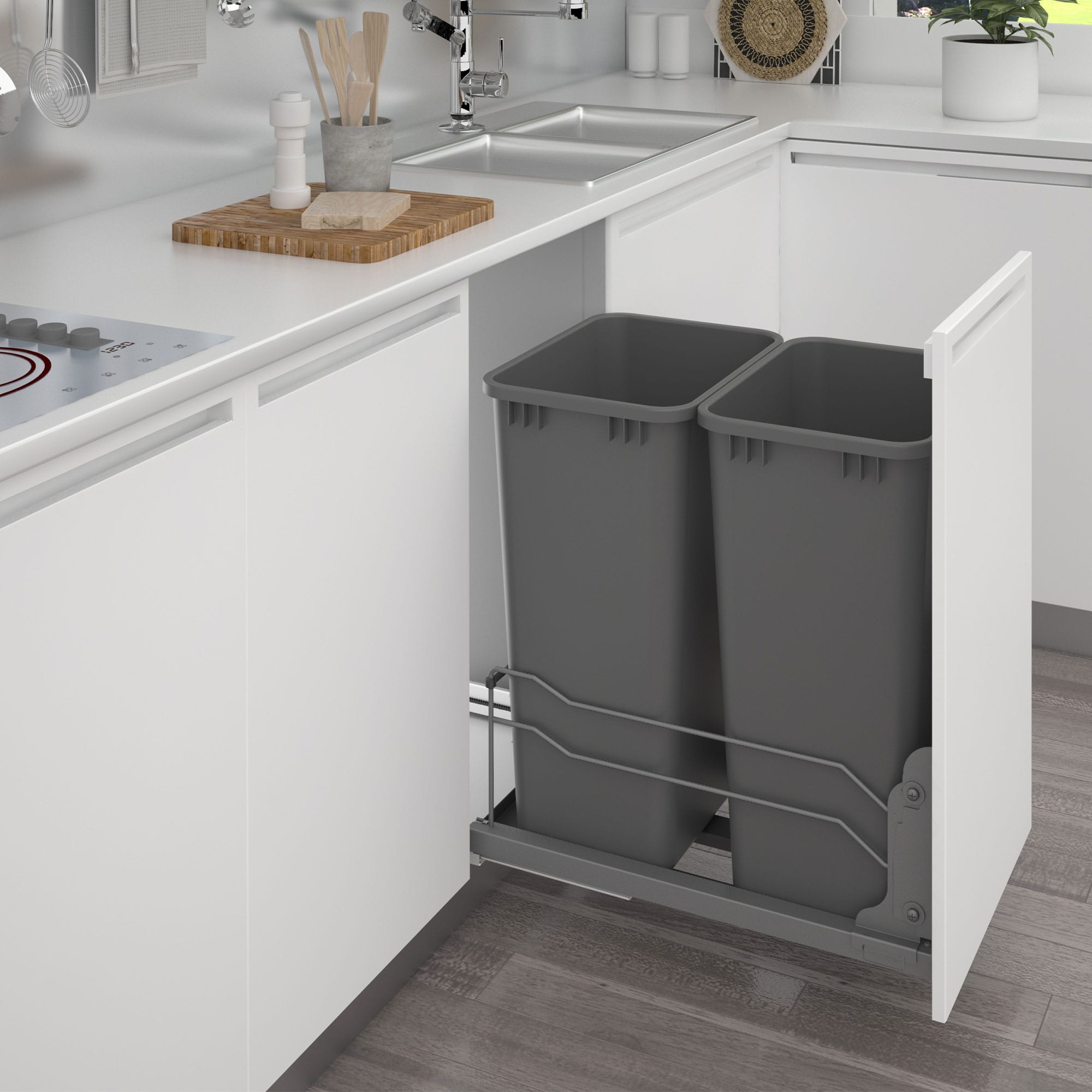 Rev-A-Shelf 239030 Pullout-Trash-Cans - View #9