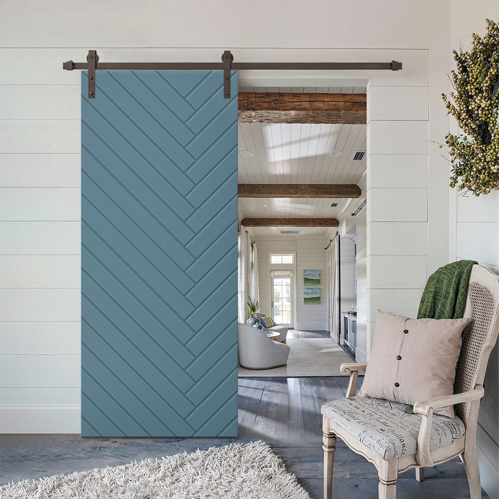 CALHOME SAB96+MD-225-80X42BP Barn-Doors - View #2