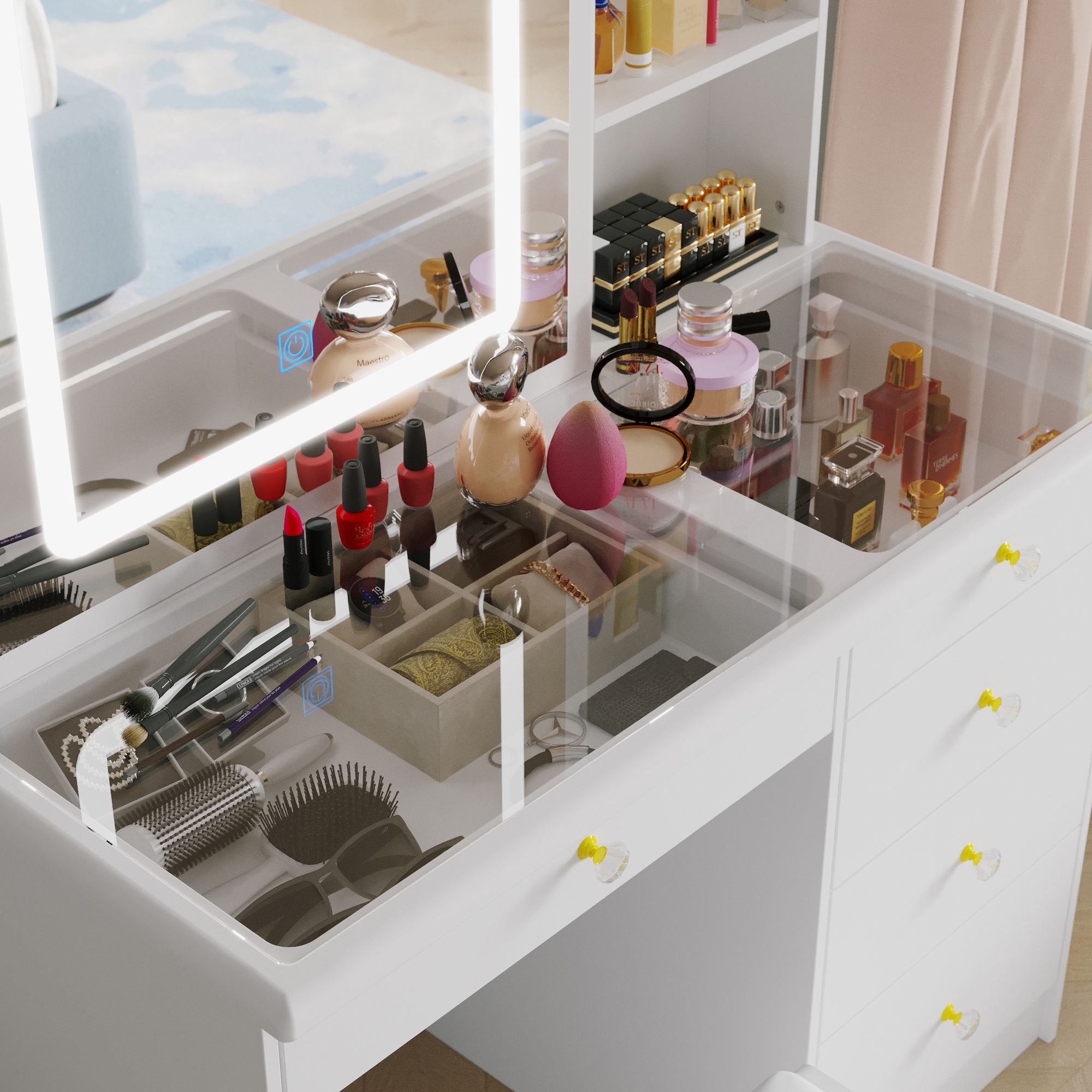 FUFU&GAGA LJY-KF390029-01 Bedroom-Vanities - View #11
