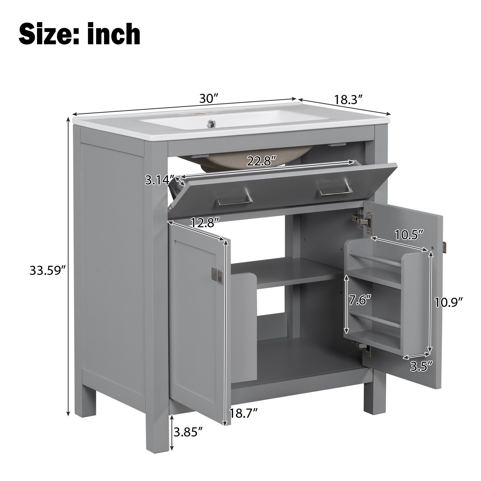 GDFStudio 345562 Bath-Vanity-Combo - View #6