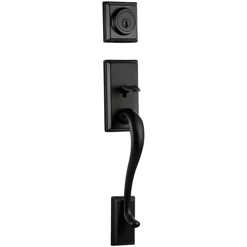 Kwikset  800HELIPS.STRKP Hawthorne Sectional Single Cylinder Keyed Entry Exterior Pack Handleset with SmartKey