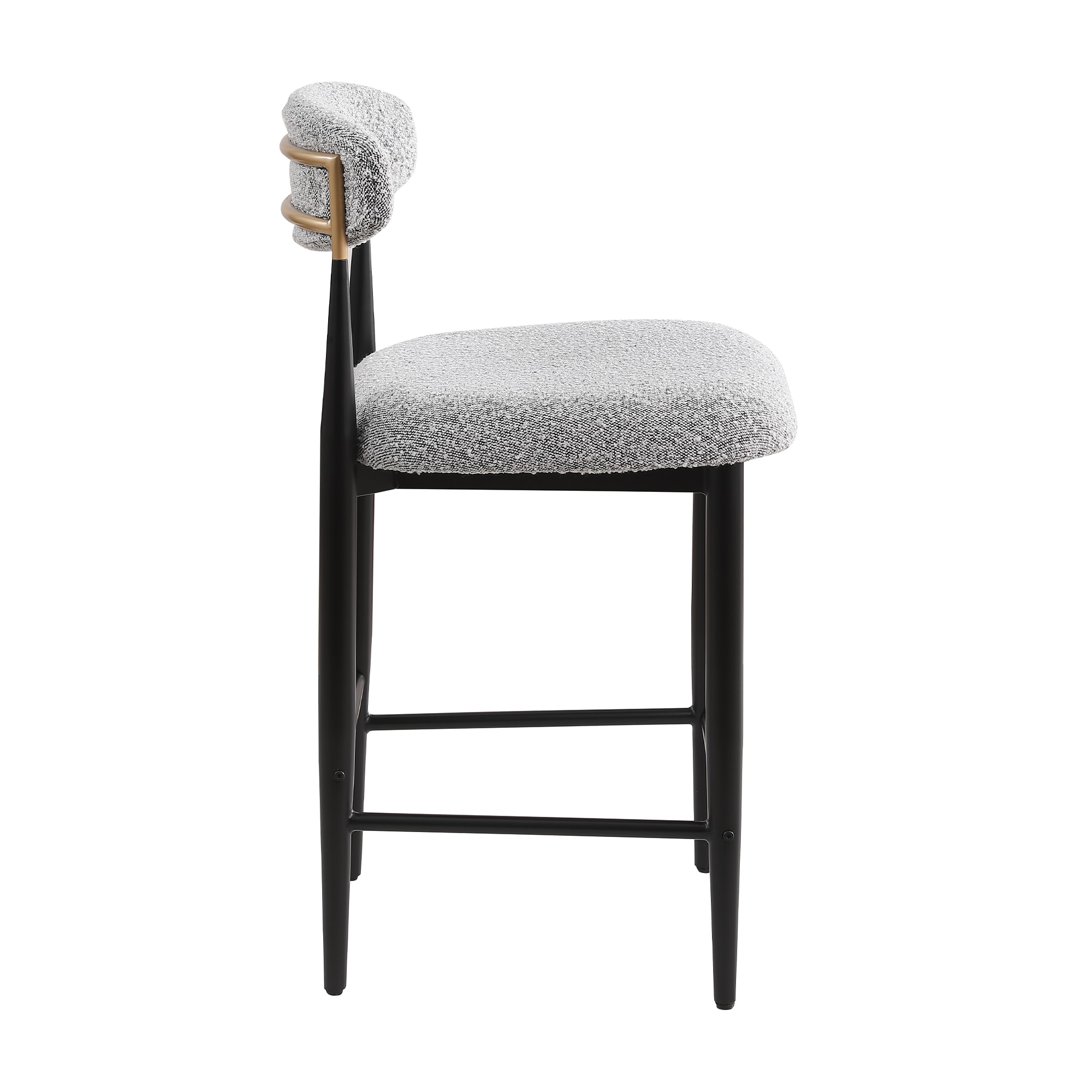 FARATI D2006BR-GREY-AL Dining-Chairs - View #6