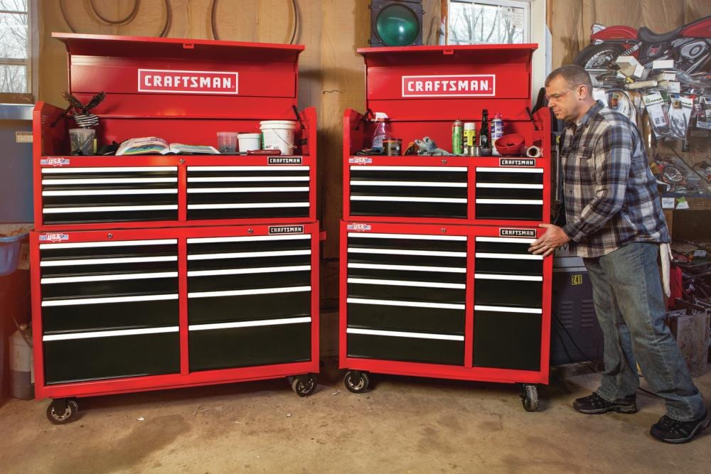 Quality Craft 41 Tool Box with Roll Cabinet - 19W