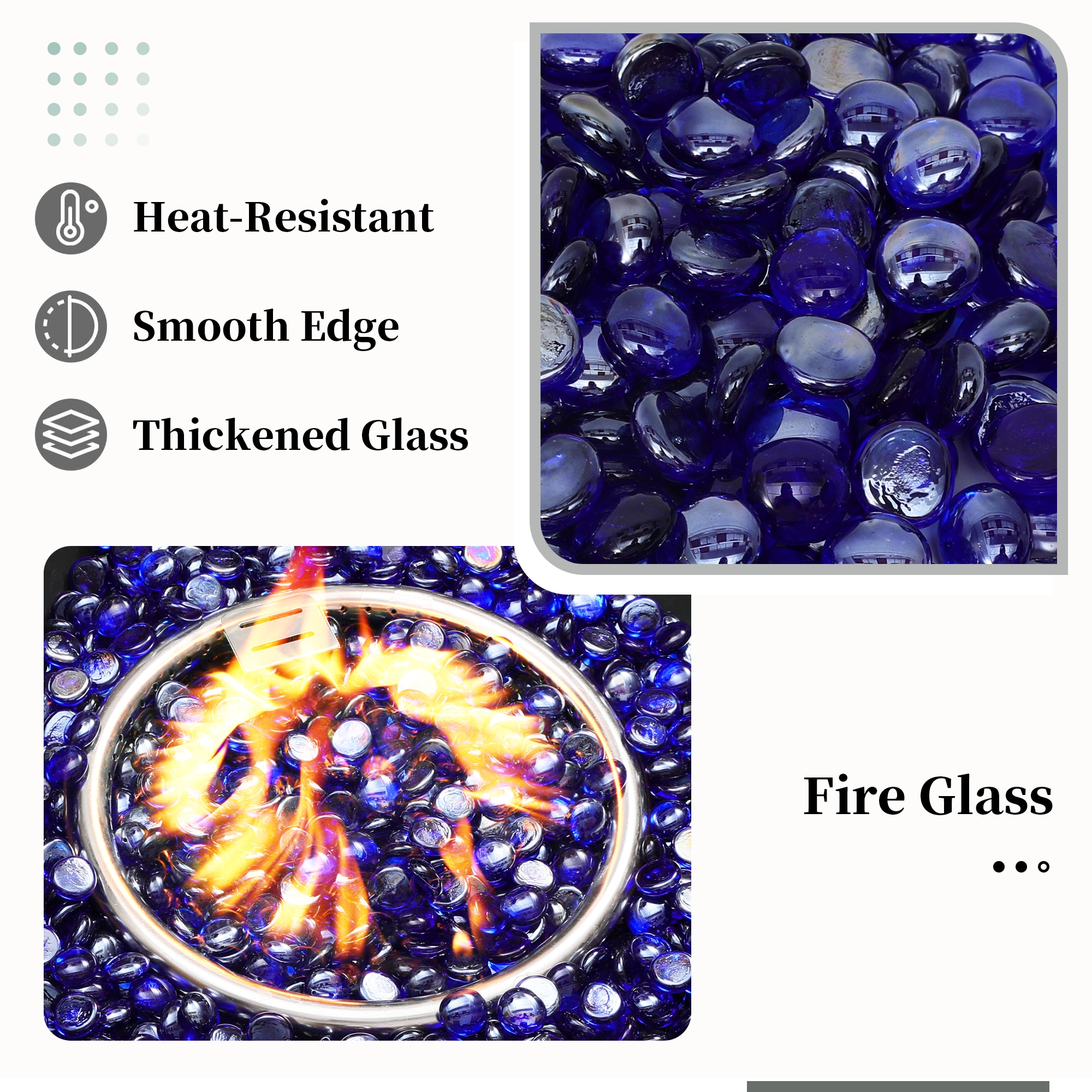 Patio Watcher AOC-B-P-BLUE-59 Fire-Glass - View #4
