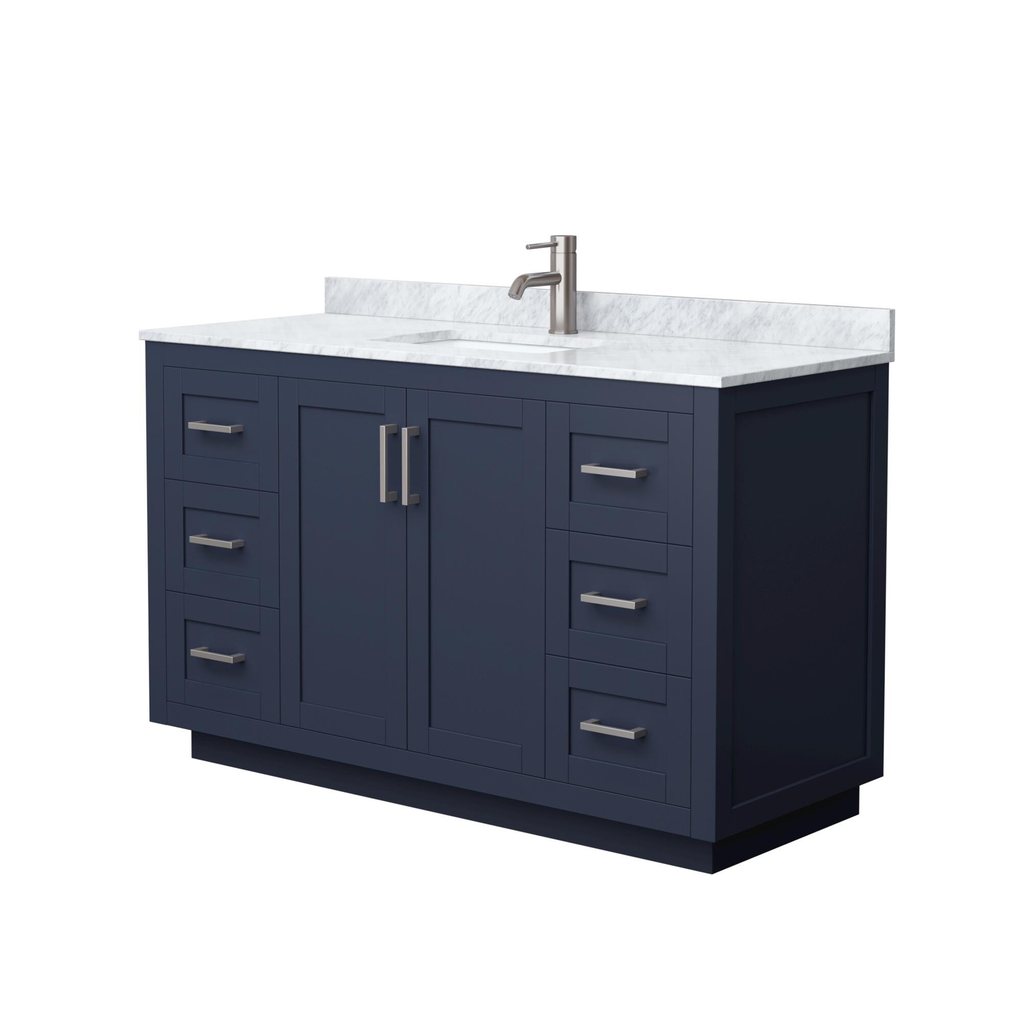 Wyndham Collection WCF292954SBNCMUNSMXX Bath-Vanity-Combo - View #2