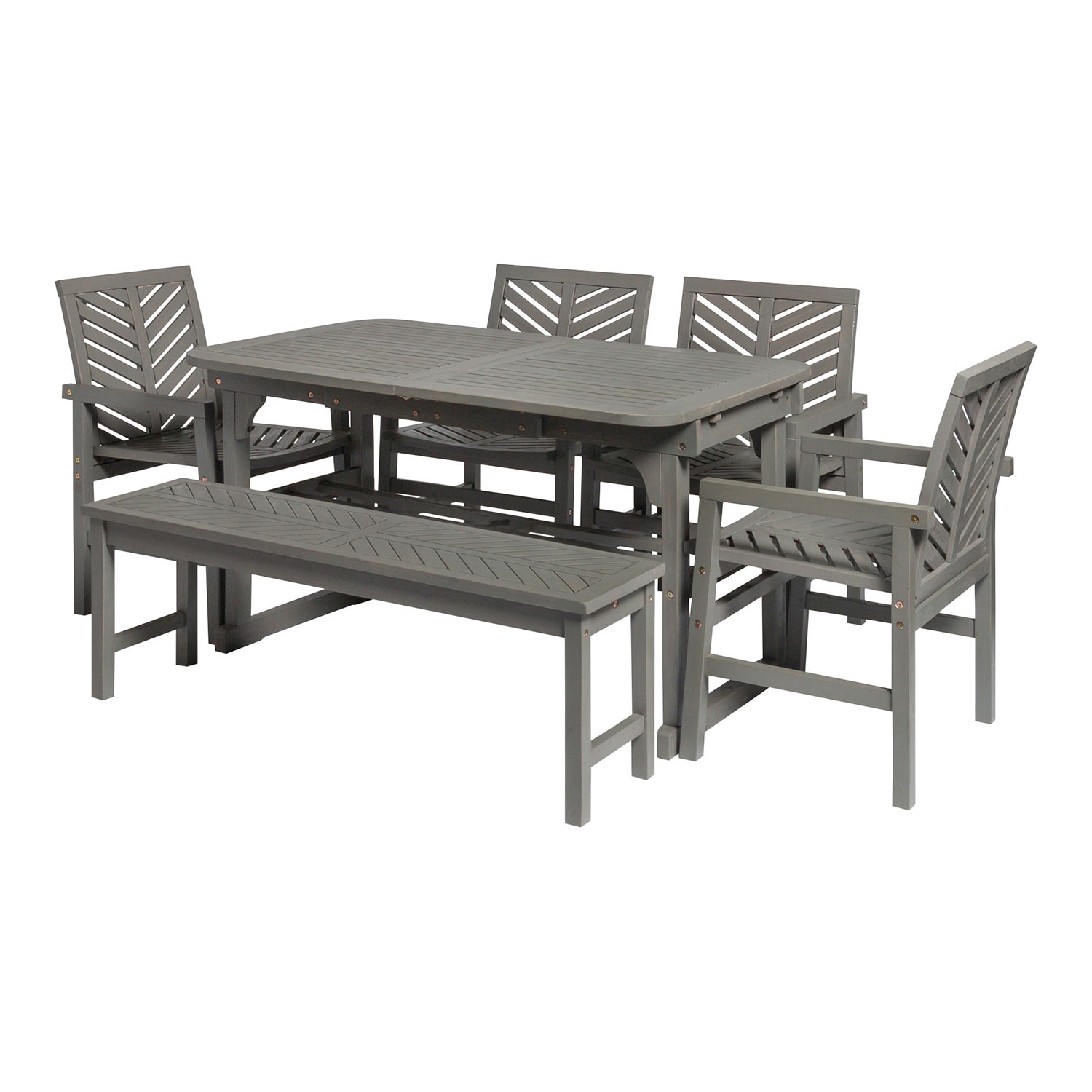 Walker Edison LWW6TXVINGW Patio-Dining-Sets - View #3
