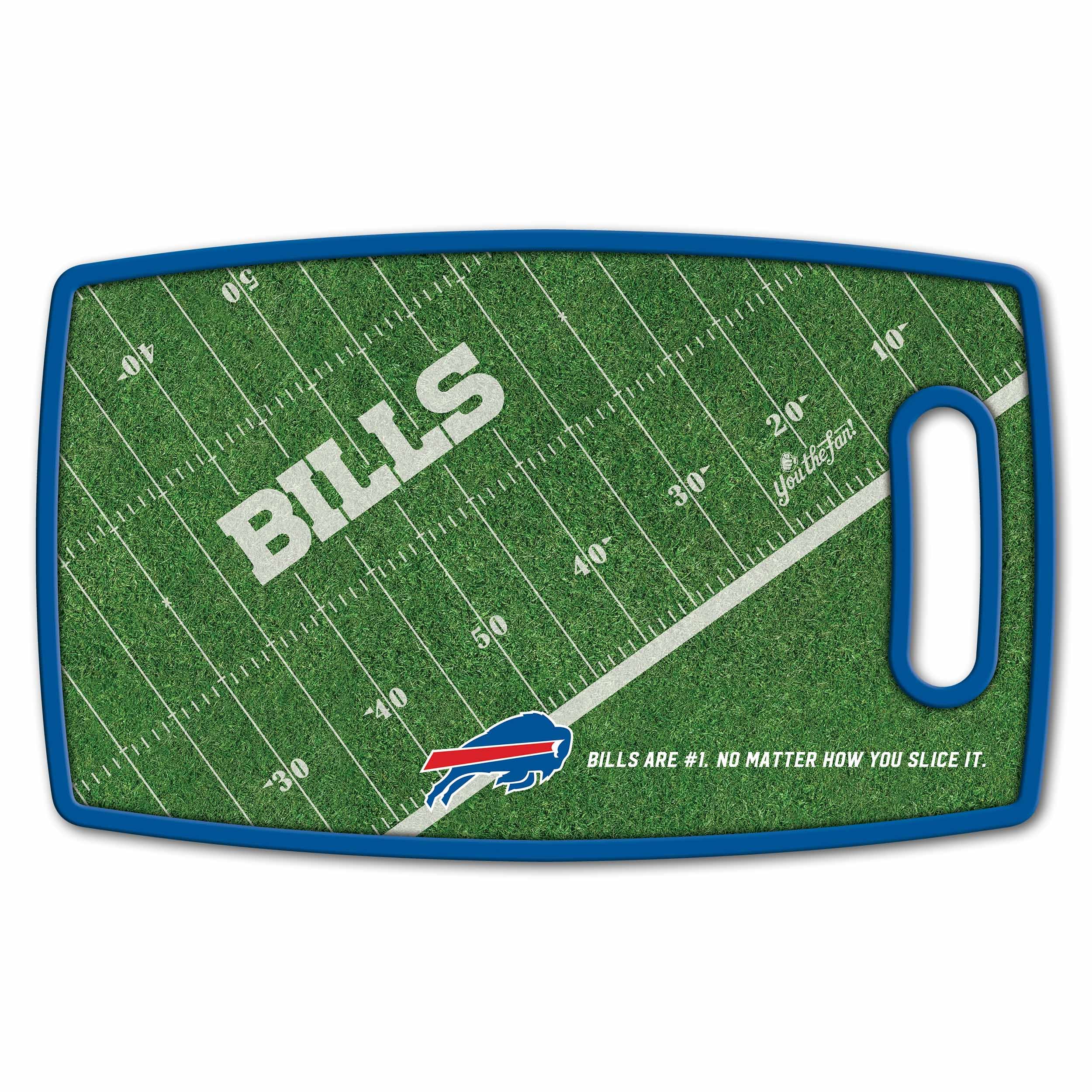 Sportula Buffalo Bills Retro Series Cutting Board 9-in L x 14.5-in W  Plastic Cutting Board in the Cutting Boards department at