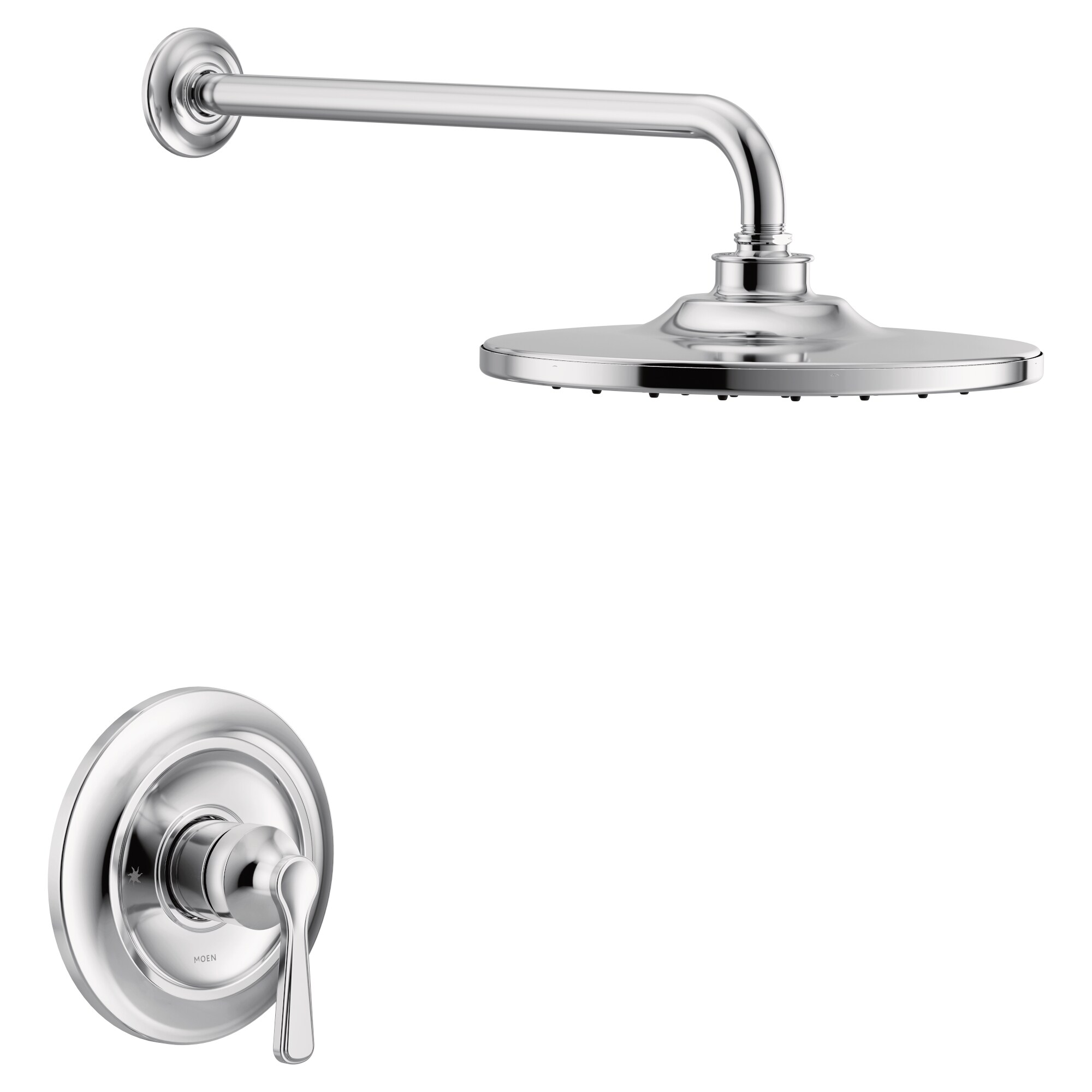 Moen UTS344302EP Colinet Chrome 1-handle Single Function Round Shower Faucet