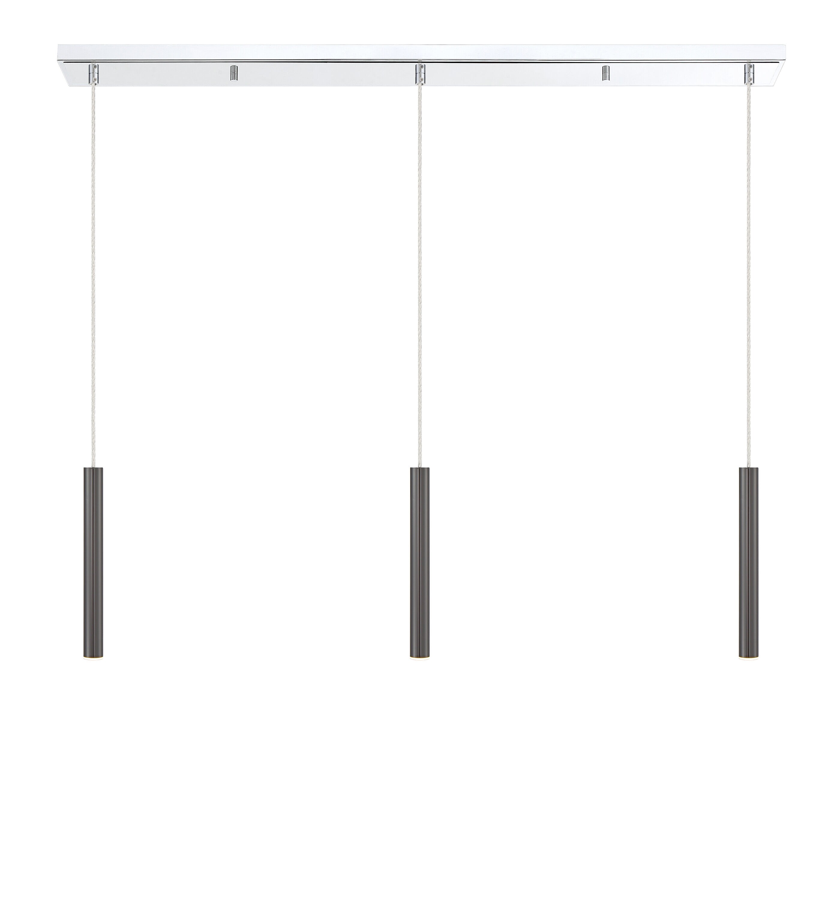 Z-Lite 917MP12-PBL-LED-3LCH Pool-Table-Lighting - View #4