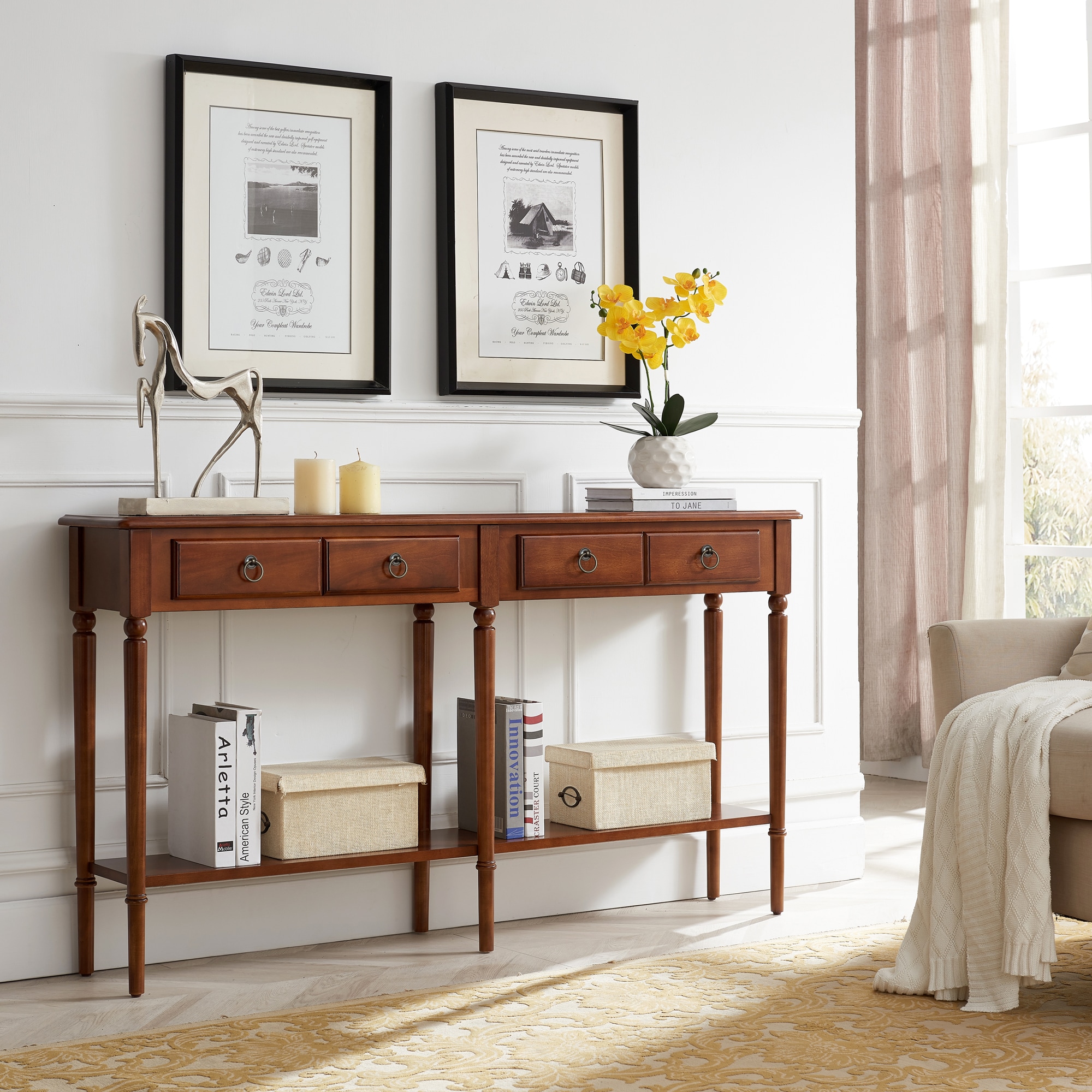 Leick Home 20028-PC Console-Sofa-Tables - View #3