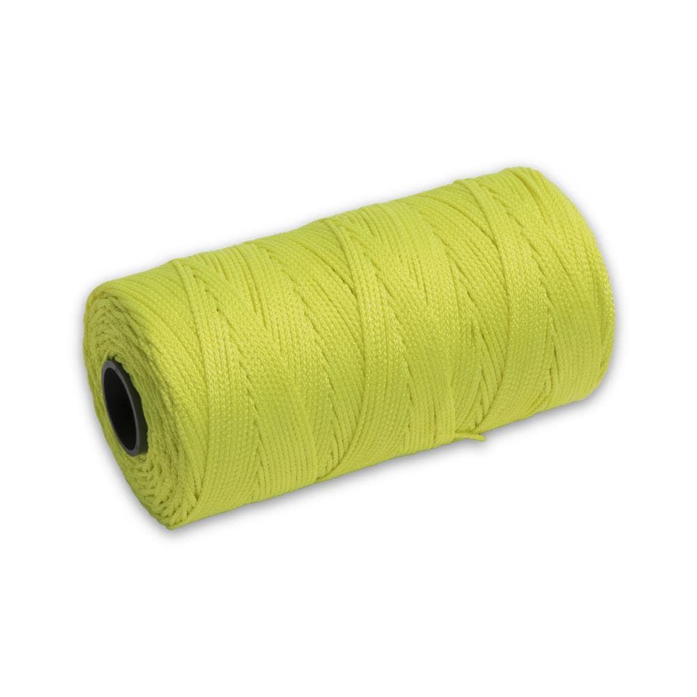 Marshalltown 250-ft Yellow Nylon Mason Line String in the String & Twine  department at