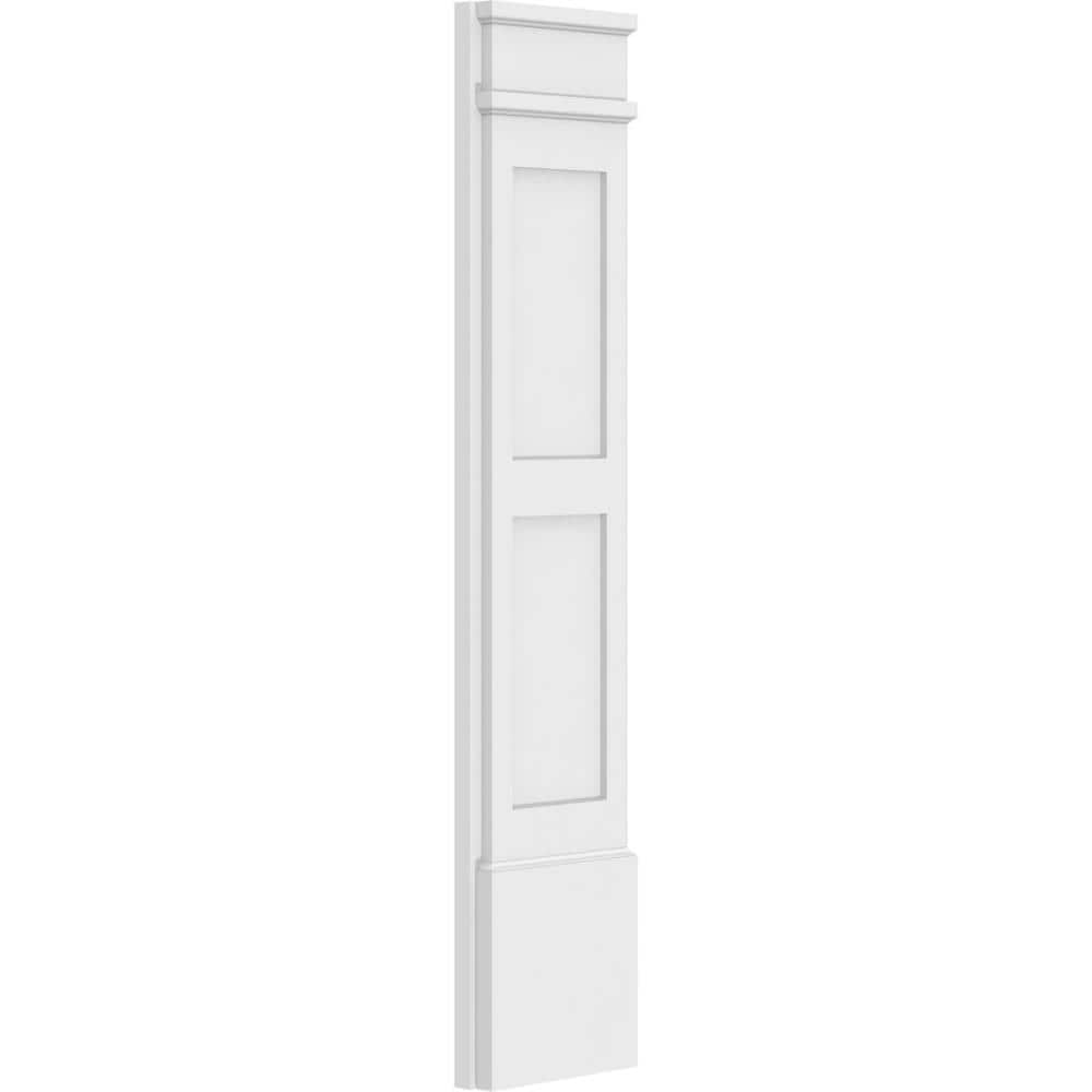 Ekena Millwork PILP10X048DFP02-2 Entry-Door-Casing-Accents - View #4