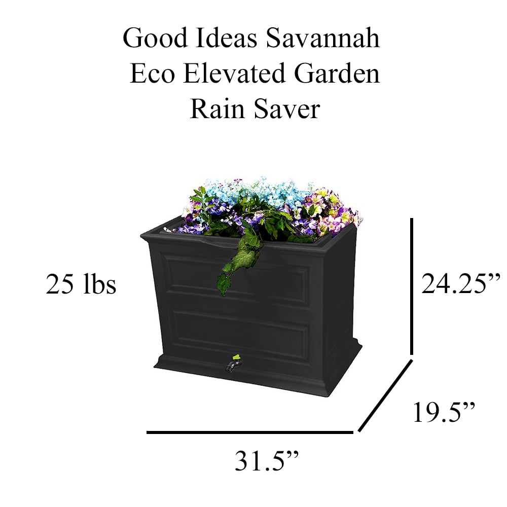 Good Ideas GI-REC-SV-ERS-BLK Rain-Barrels - View #6