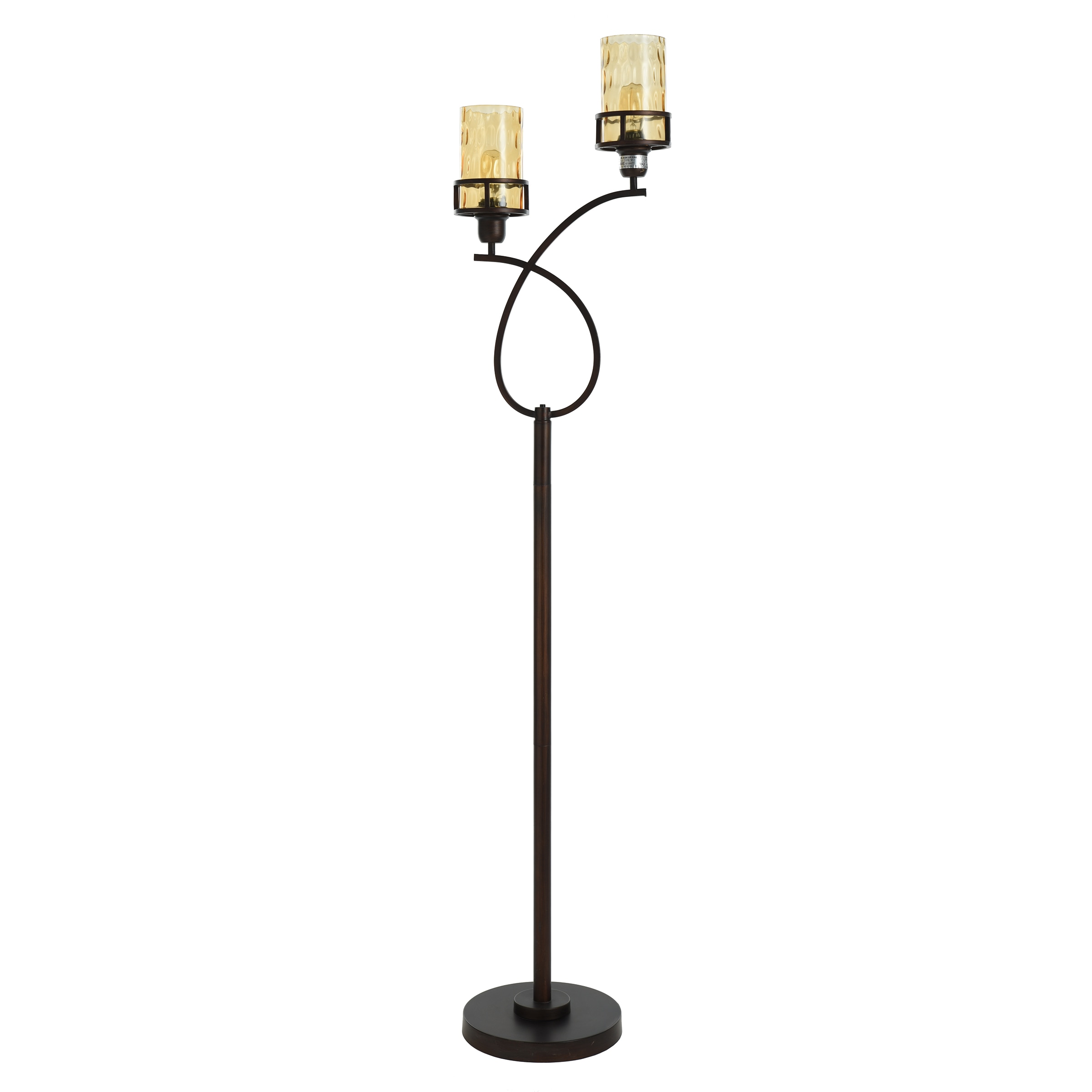 Bronze floor online lamps at lowes