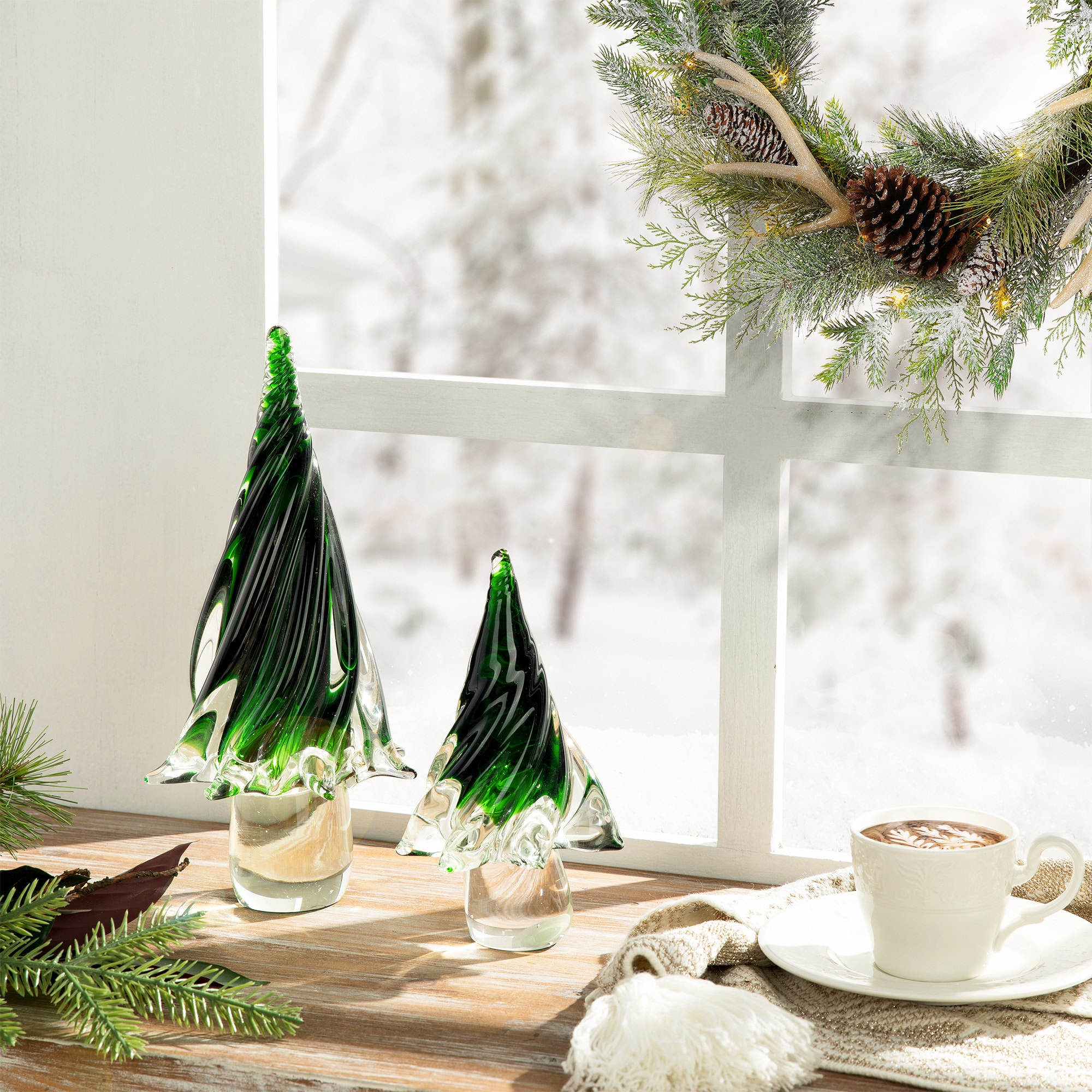 Glitzhome 1119001636 Table-Christmas-Decorations - View #5