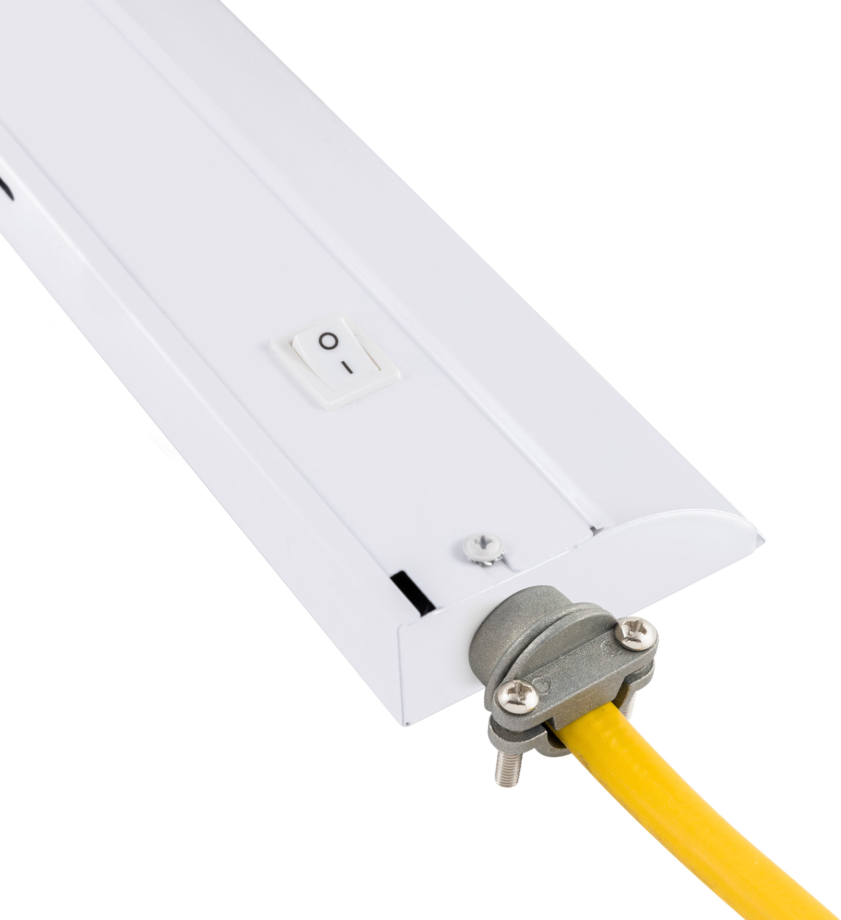 Cleanlife AC-Powered LED Light Bar Under Cabinet Shelf Light Kit – Includes 2 Light Bars, 1 AC Cord, 2 Brackets – 120VAC, 2700K, Triac Dimmable