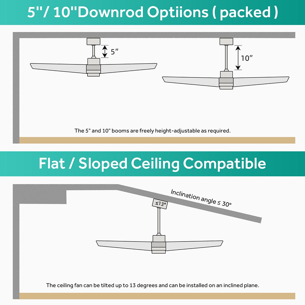 Topcraft TCCF06SL Ceiling-Fans - View #4