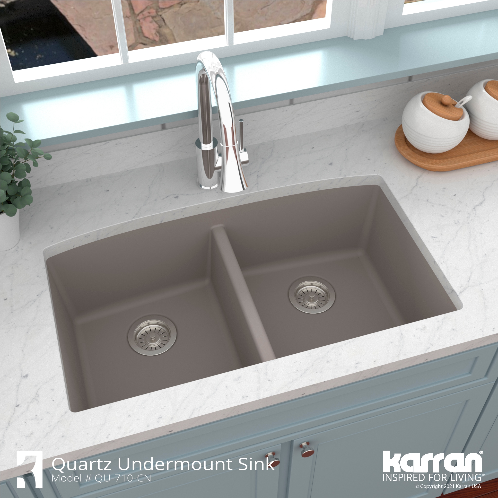 Karran QU-710-CN Kitchen-Sinks - View #6