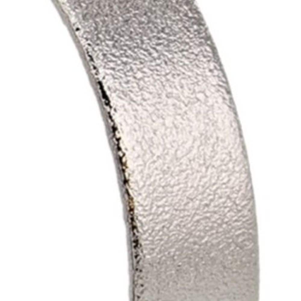 Silver Adjustable Metal MantleClip Stocking Holders, 4 Pack