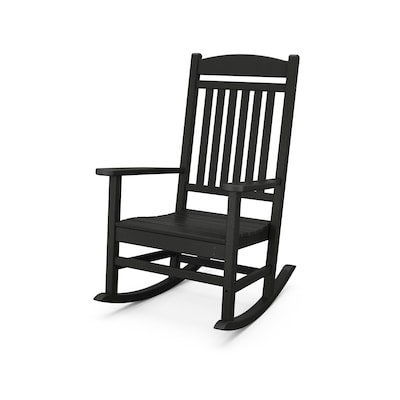 Trex Outdoor Furniture Seaport Charcoal, Black Outdoor Rocking Chairs Set Of 2