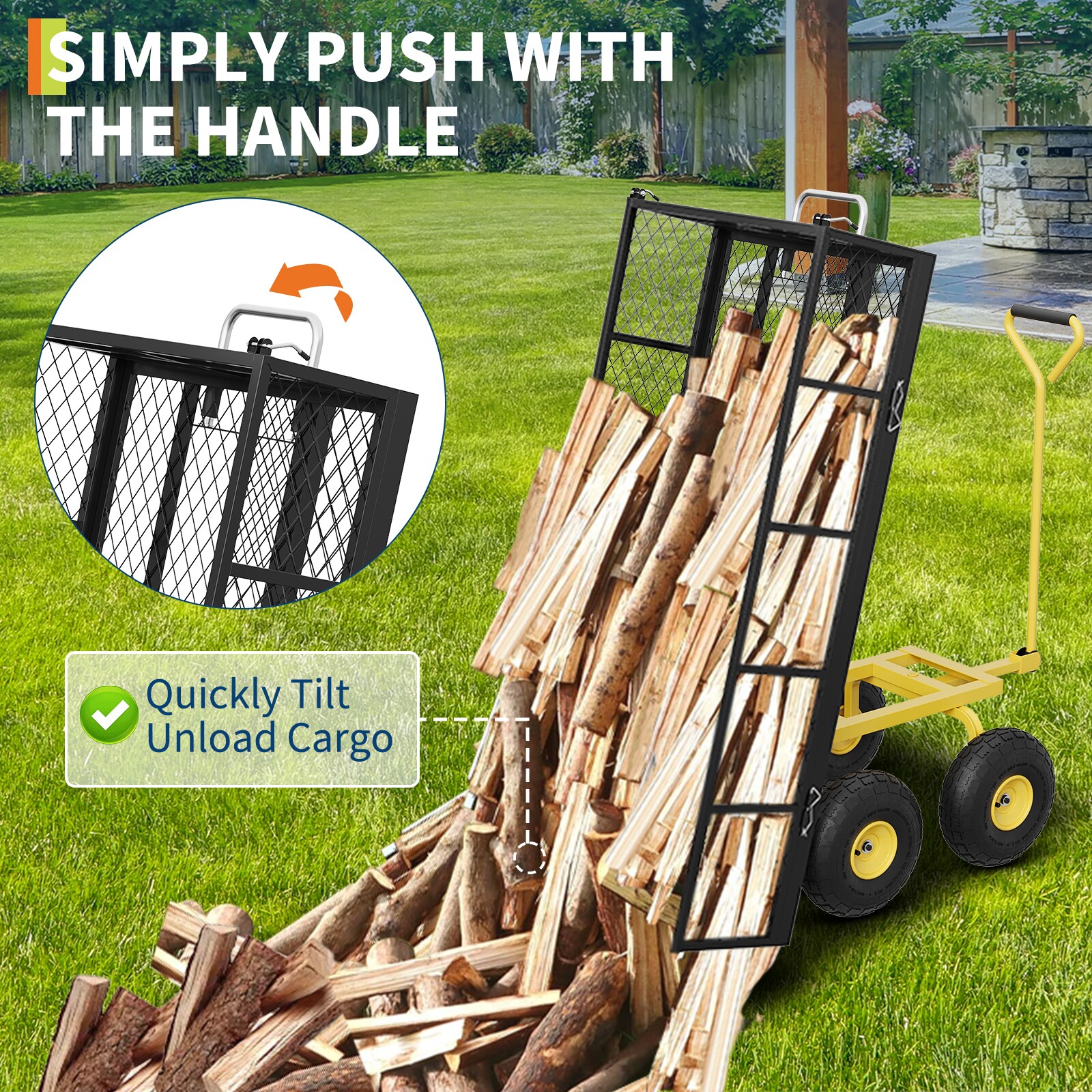 Garvee PPG33QCAQ76001 Plant-Caddy-Cart - View #3