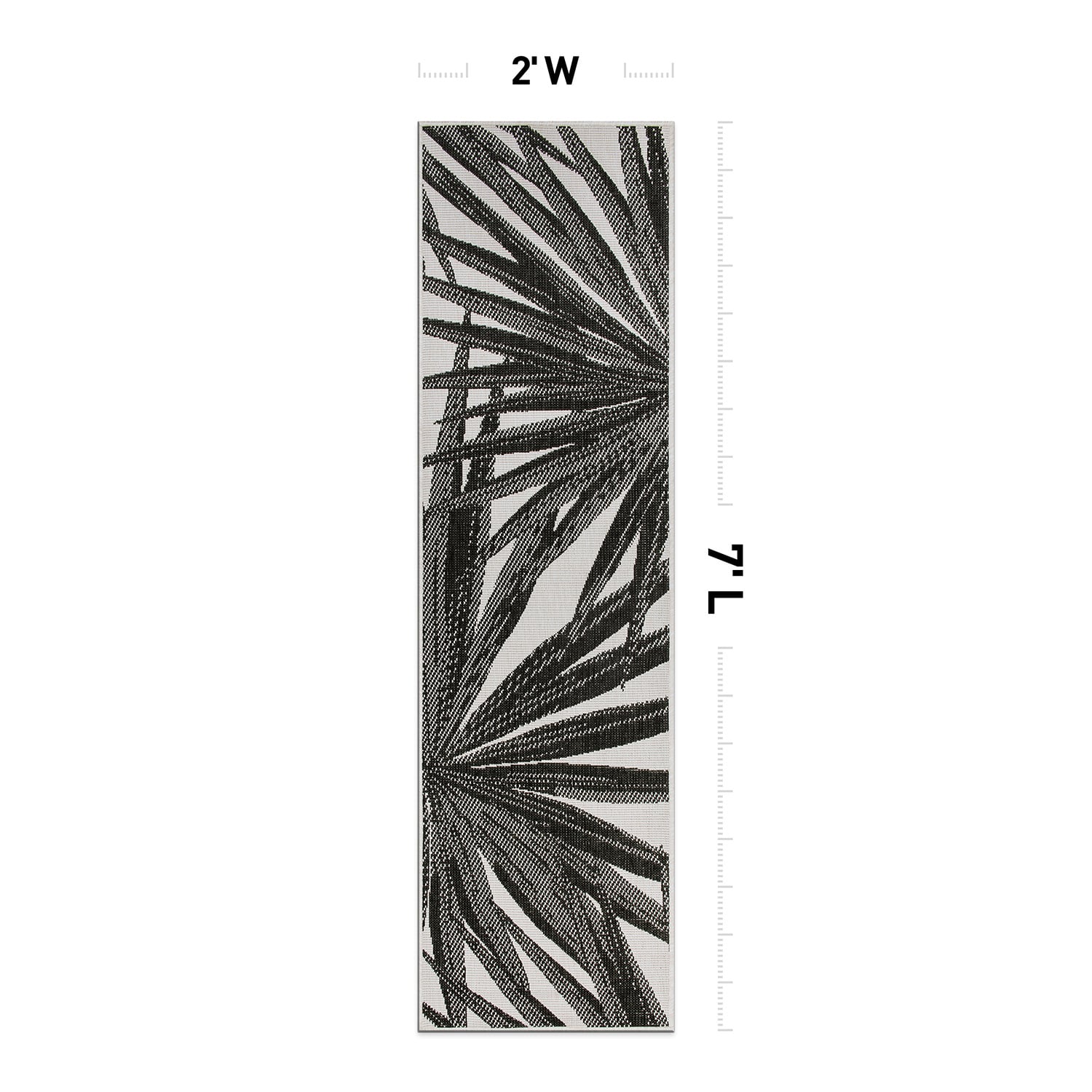 World Rug Gallery 4030BLACK2X7 rugs - View #2