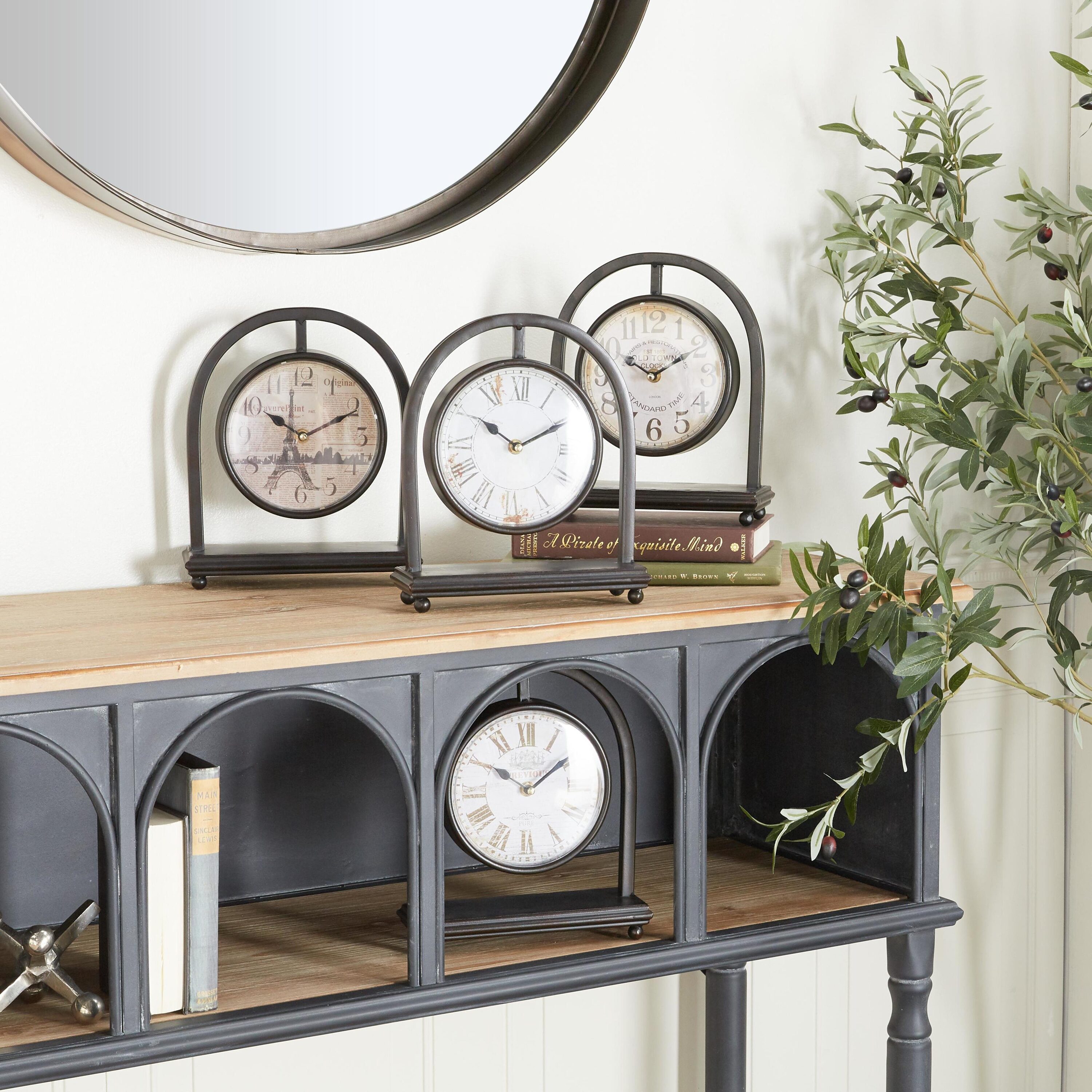 Grayson Lane 92202 Analog Round Tabletop Vintage