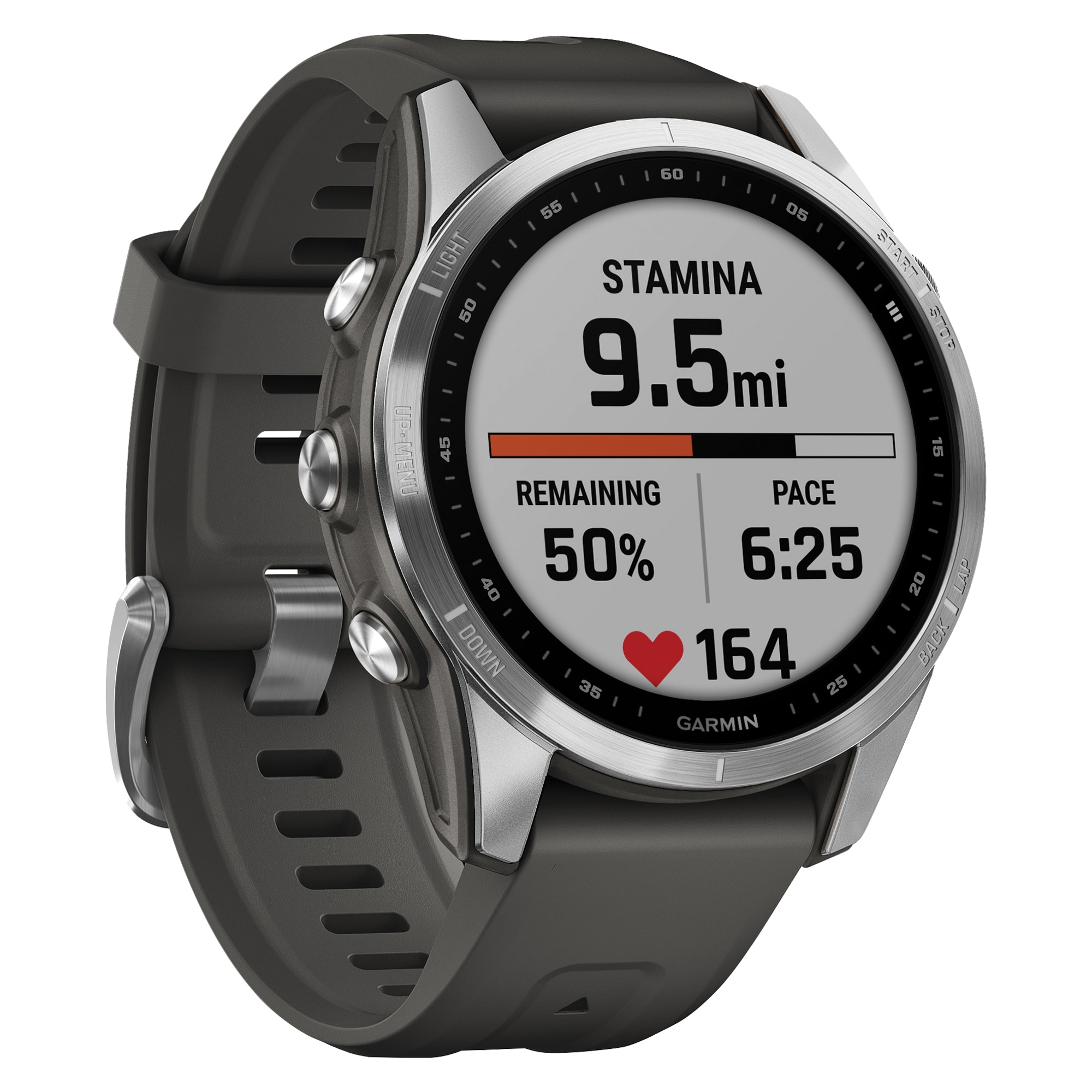 Garmin Instinct SOLAR, Rugged GPS Smartwatch, Built-in Sports Apps and  Health Monitoring, Solar Charging and Ultratough Design Features, Graphite