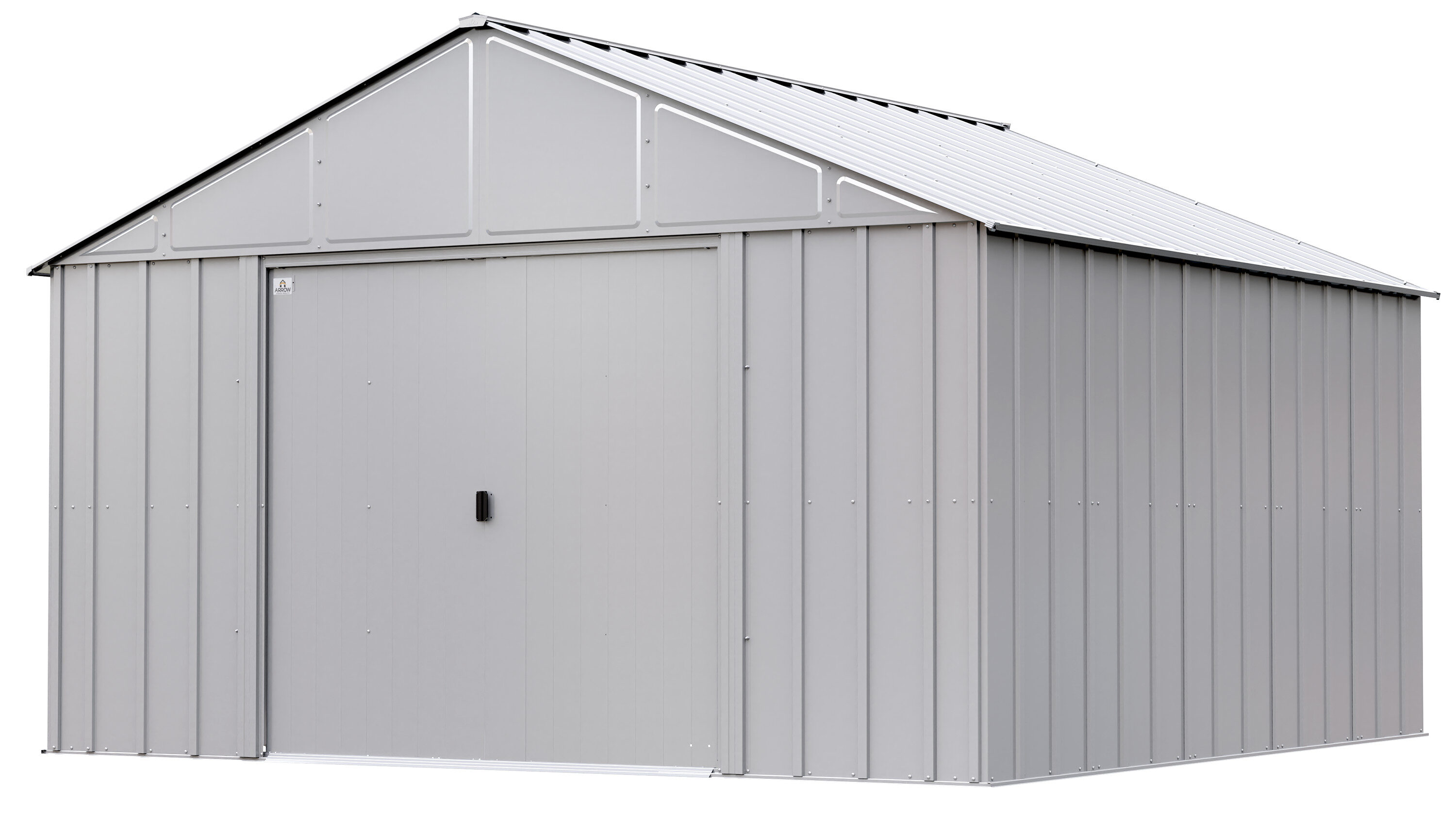 Arrow CLG1212FG Metal-Storage-Buildings-Sheds - View #2