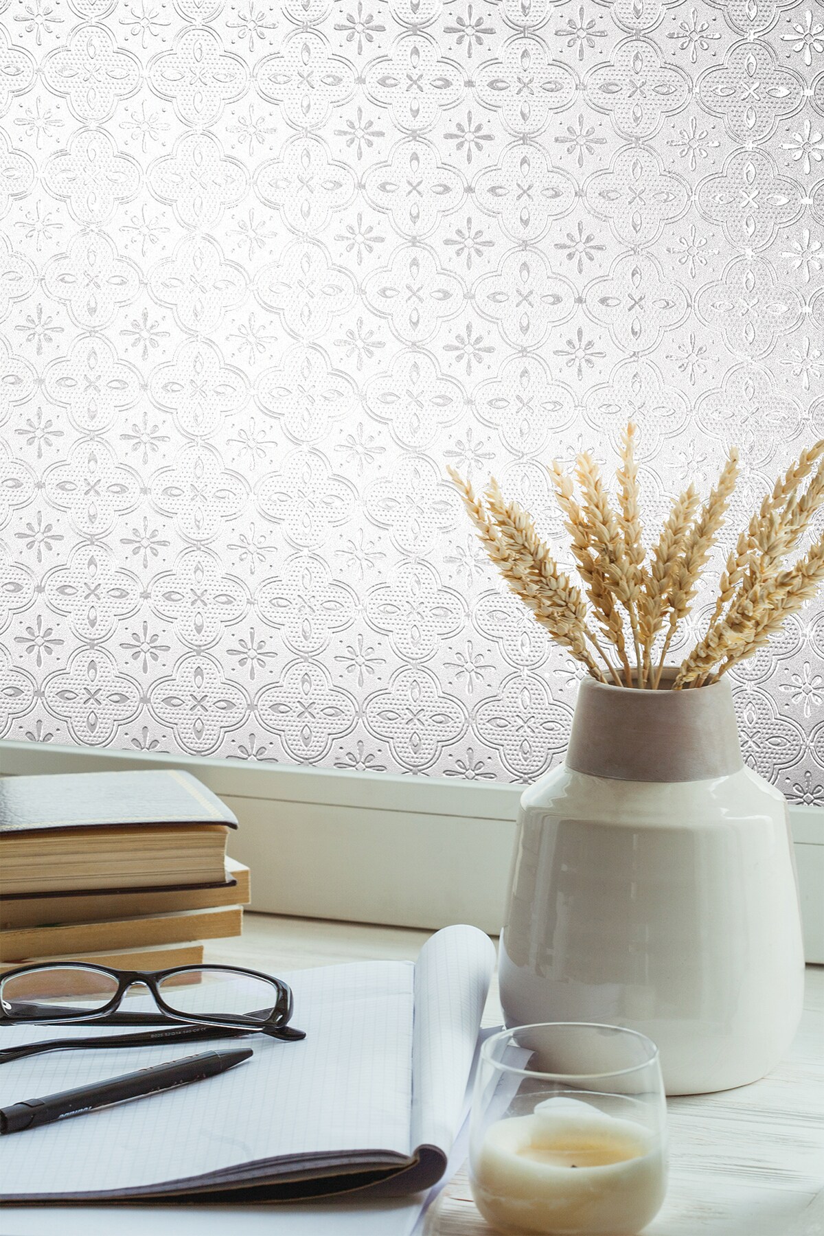 24" x 36" Floret Window Film - Artscape