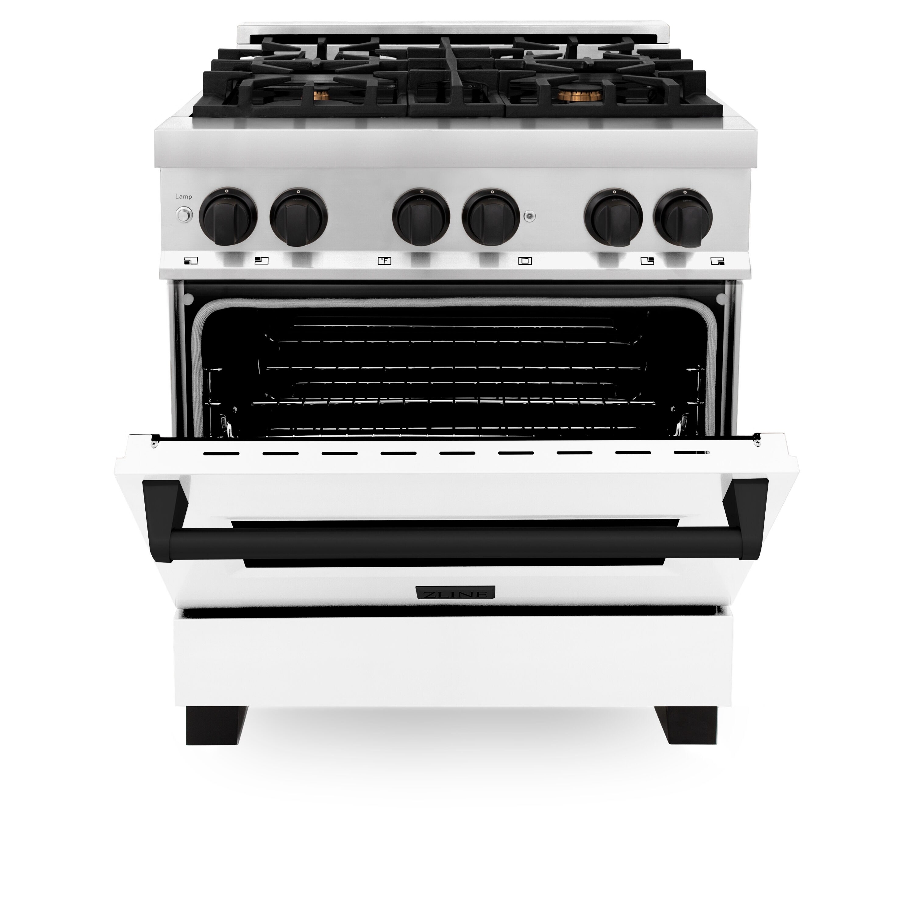 ZLINE KITCHEN & BATH RAZ-WM-30-MB Dual-Fuel-Ranges - View #7