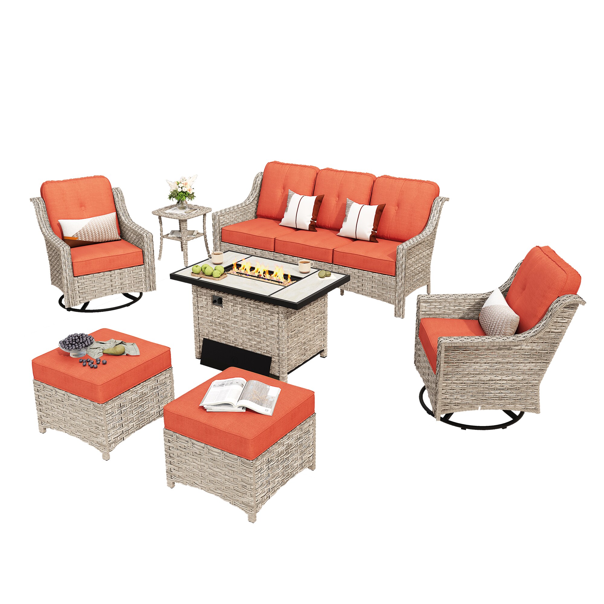 weaxty HMBCFP-YZPAD80C72 Patio-Conversation-Sets - View #8