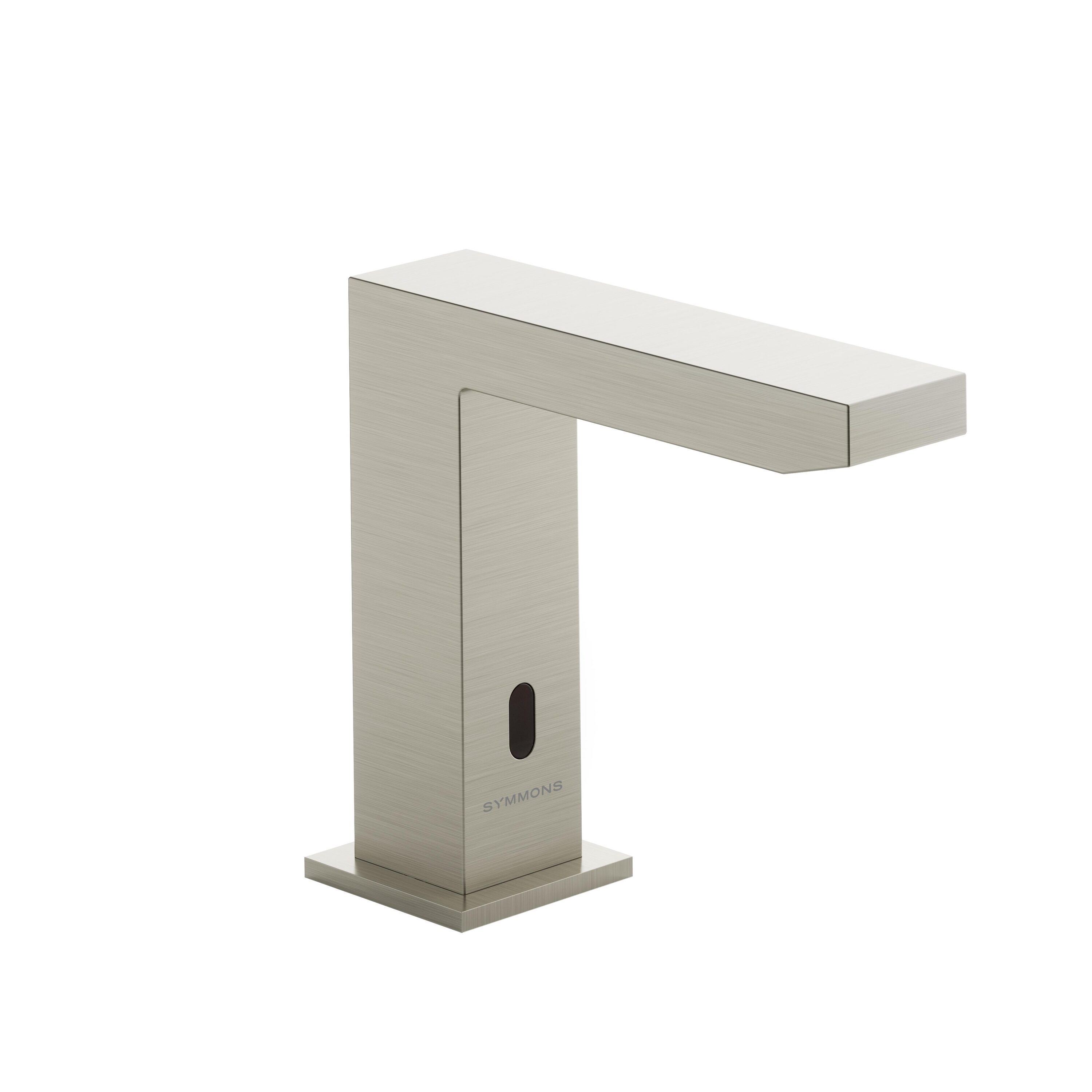 Symmons SD6360BLSTN Satin Nickel Single Hole Touchless Bathroom Sink Faucet
