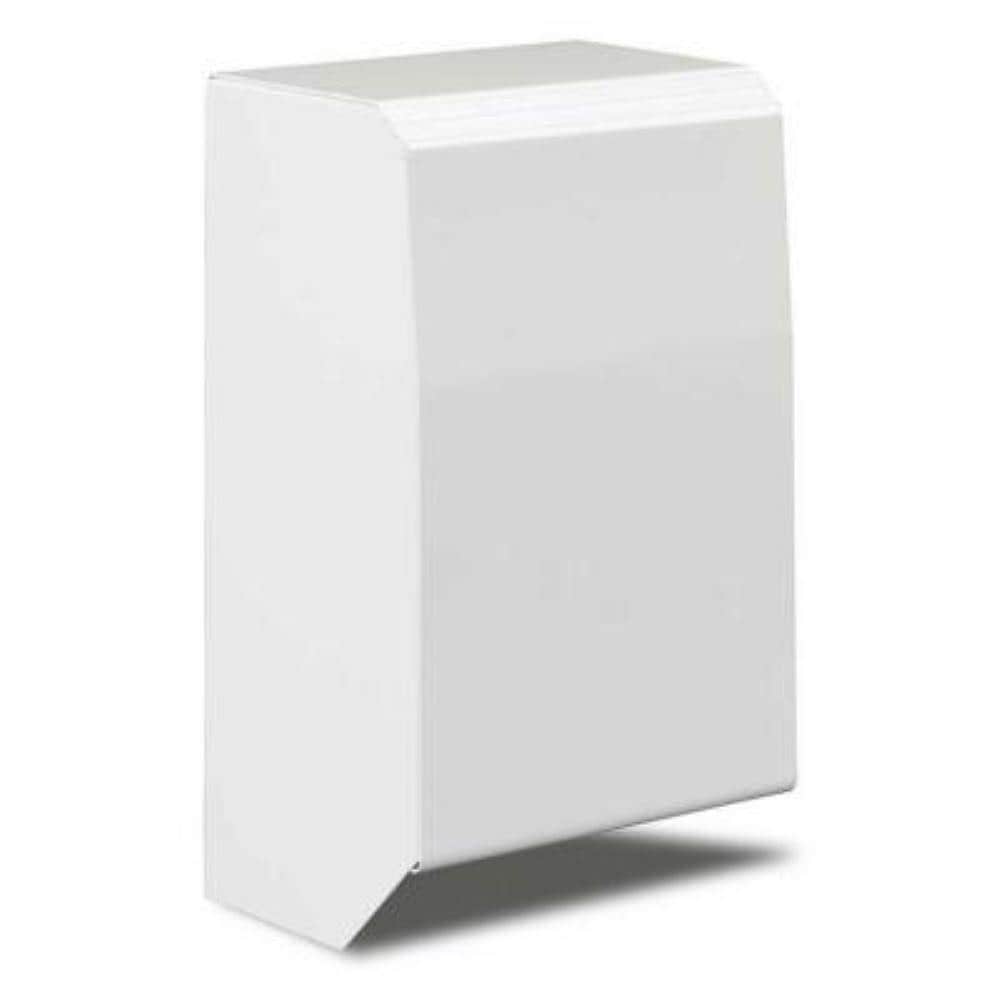 Slant/Fin 61004001 Revital/Line Series 4 in. Left End Cap in Brite White