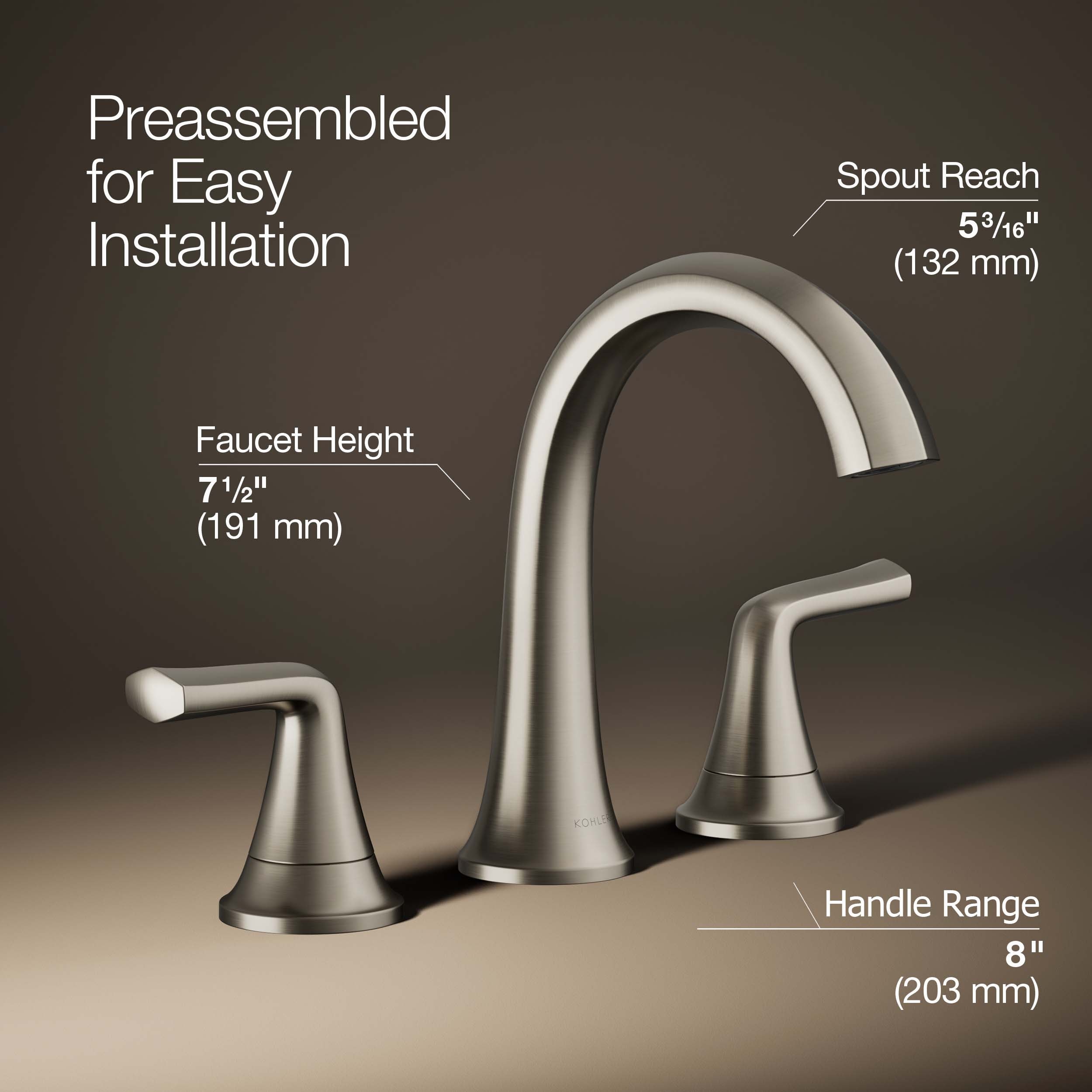 KOHLER R27213-4D-BN Lavatory-Faucets - View #11