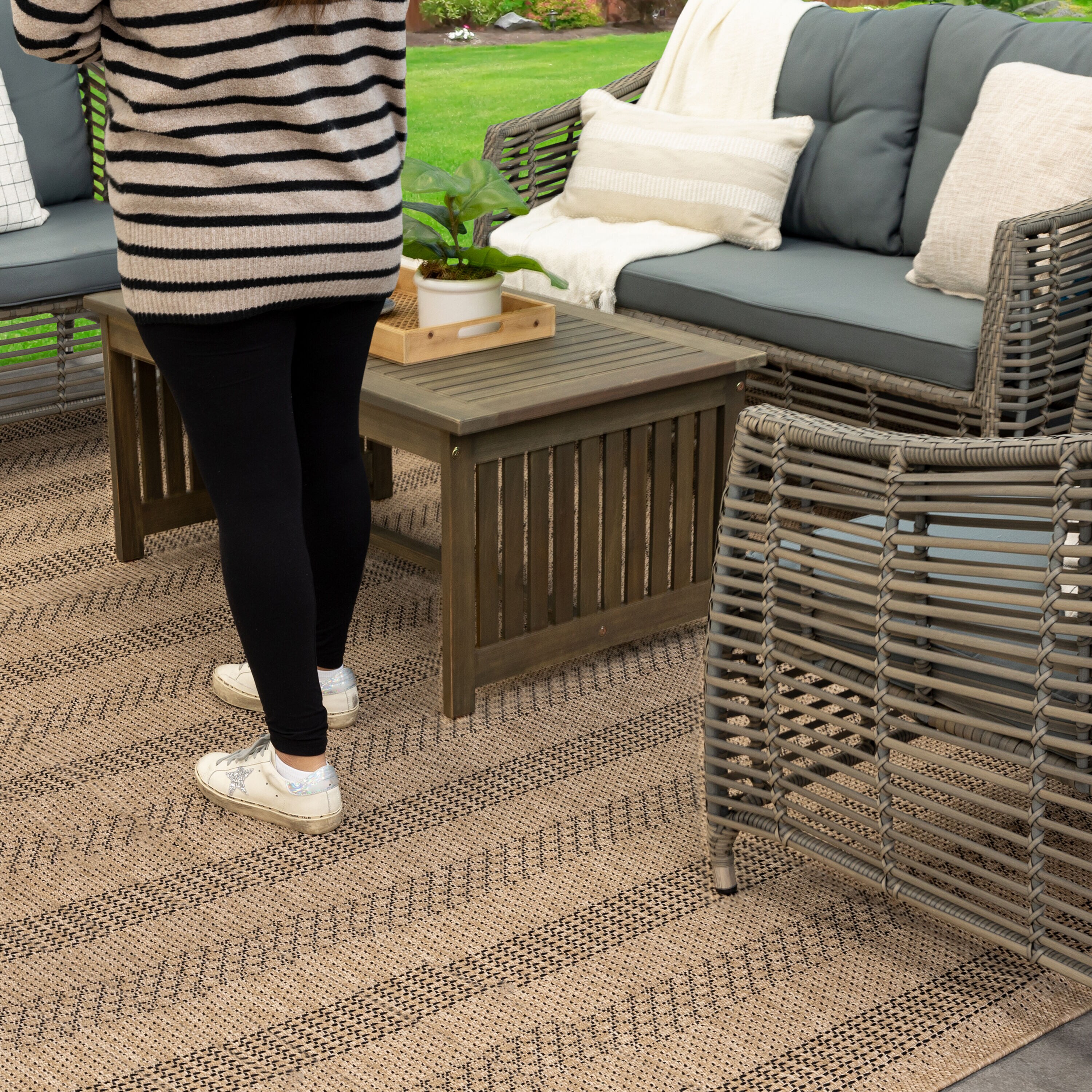 allen + roth with STAINMASTER R1346 101 110144 rugs - View #10