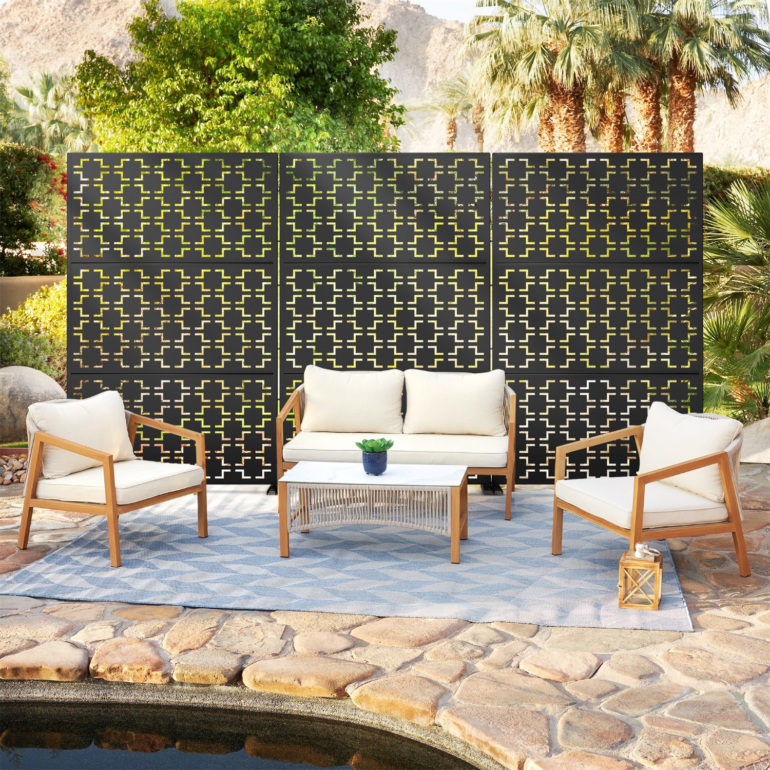 Dovelina LS-23113001 Outdoor-Privacy-Screen - View #4