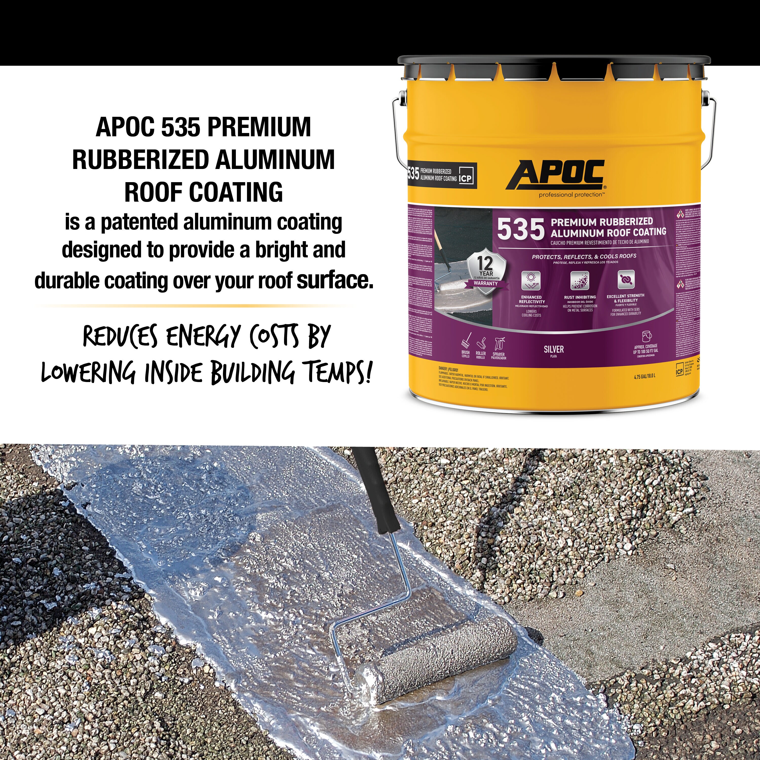 APOC AP-5355 Reflective-Roof-Coatings - View #5