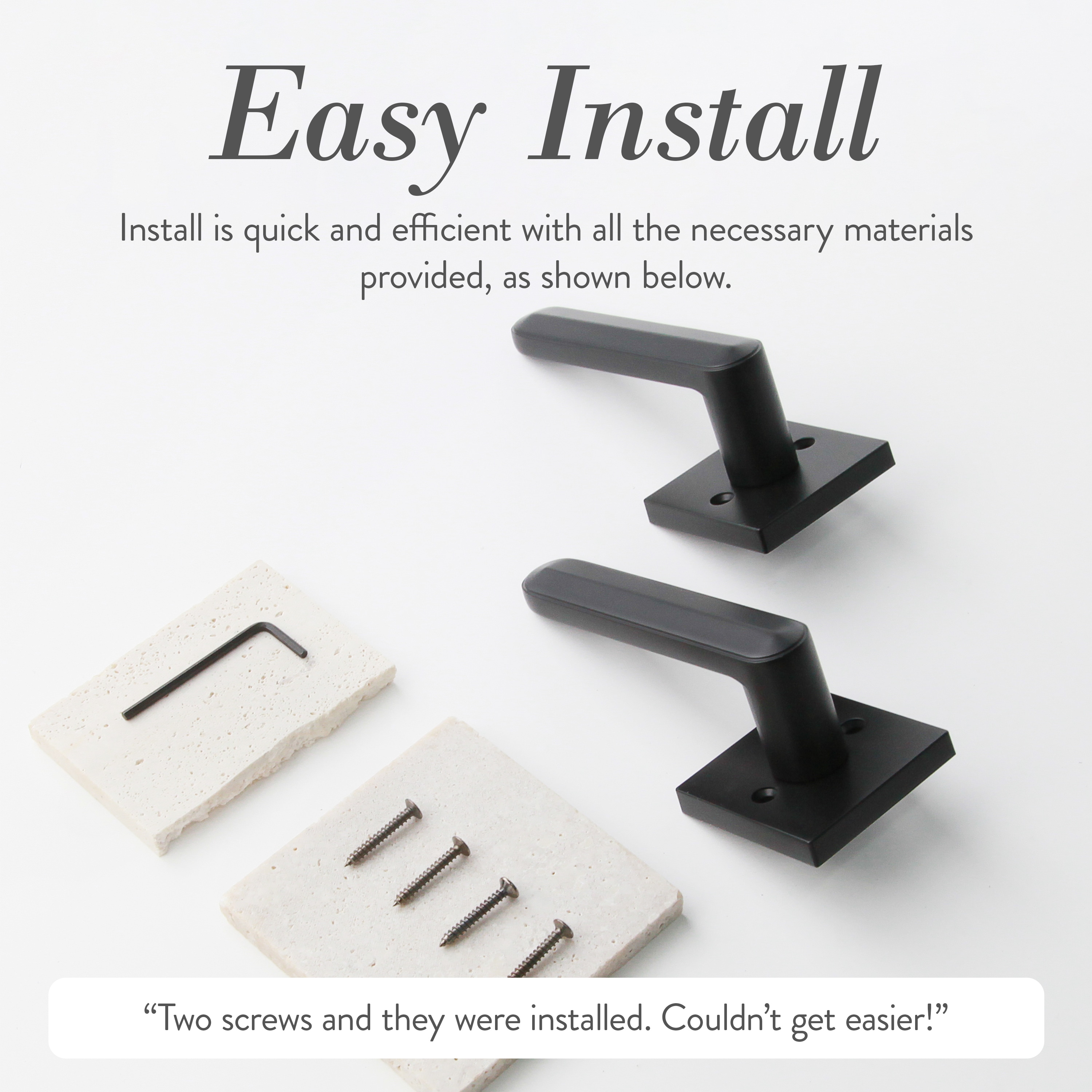 McBowery MB-1111DMMB Door-Handles - View #4