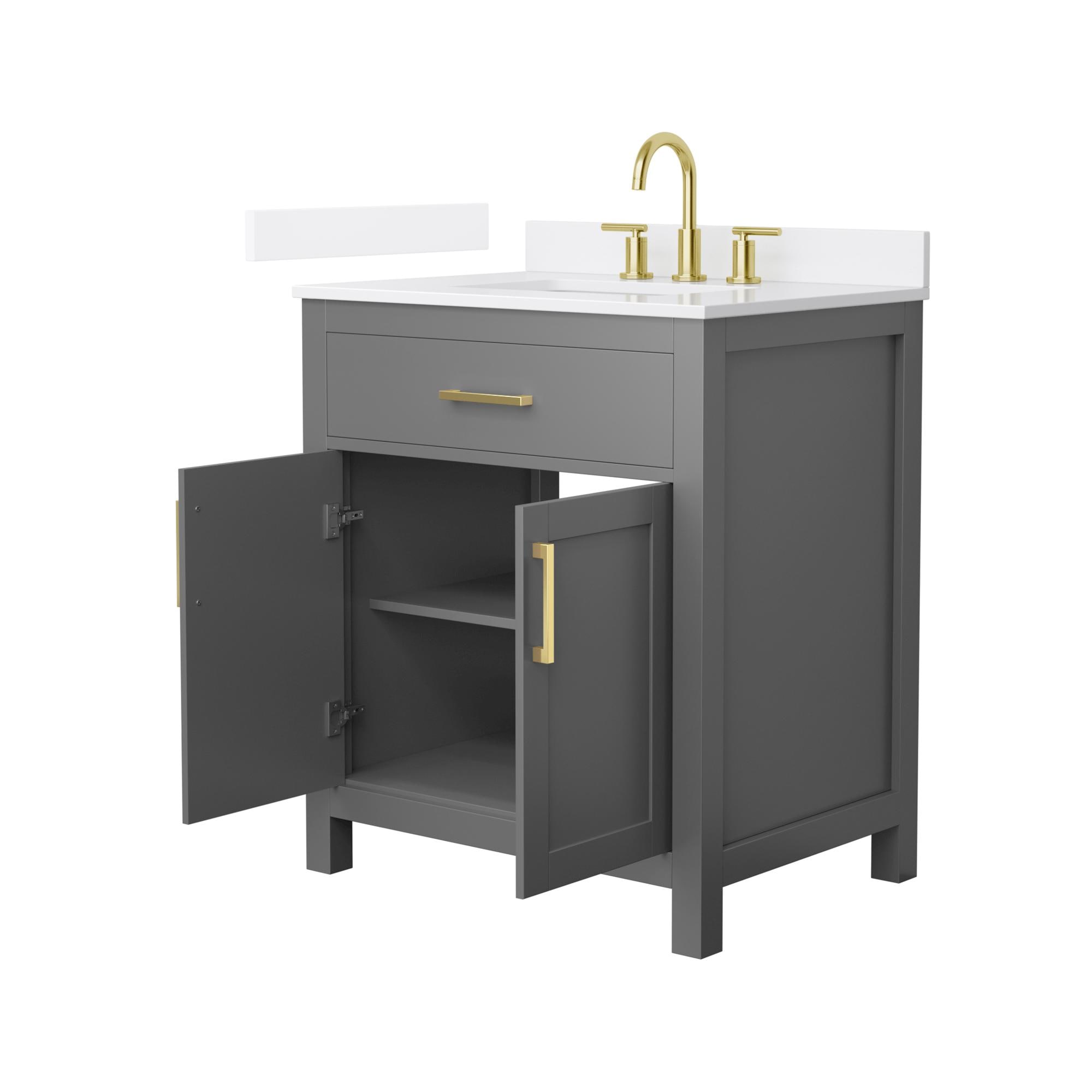 Wyndham Collection WCG242430SGGWQUS3MXX Bath-Vanity-Combo - View #2