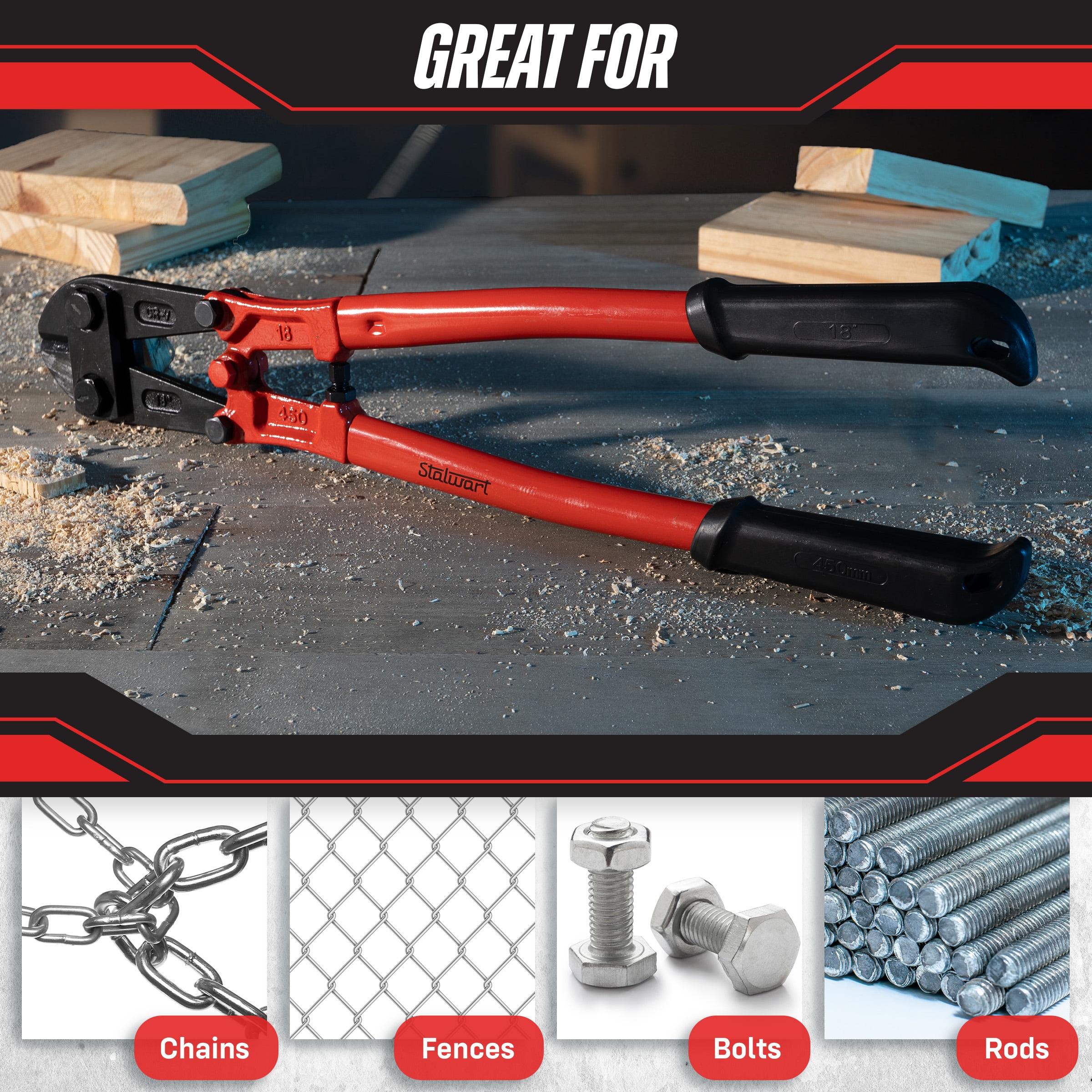 Stalwart 75-HT2001 Bolt-Cutters - View #7