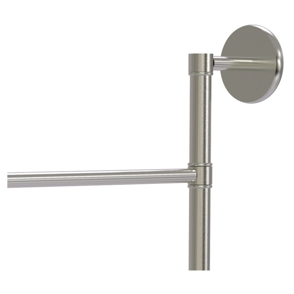 Allied Brass Prestige Skyline 28-in Satin Nickel Wall Mount Single