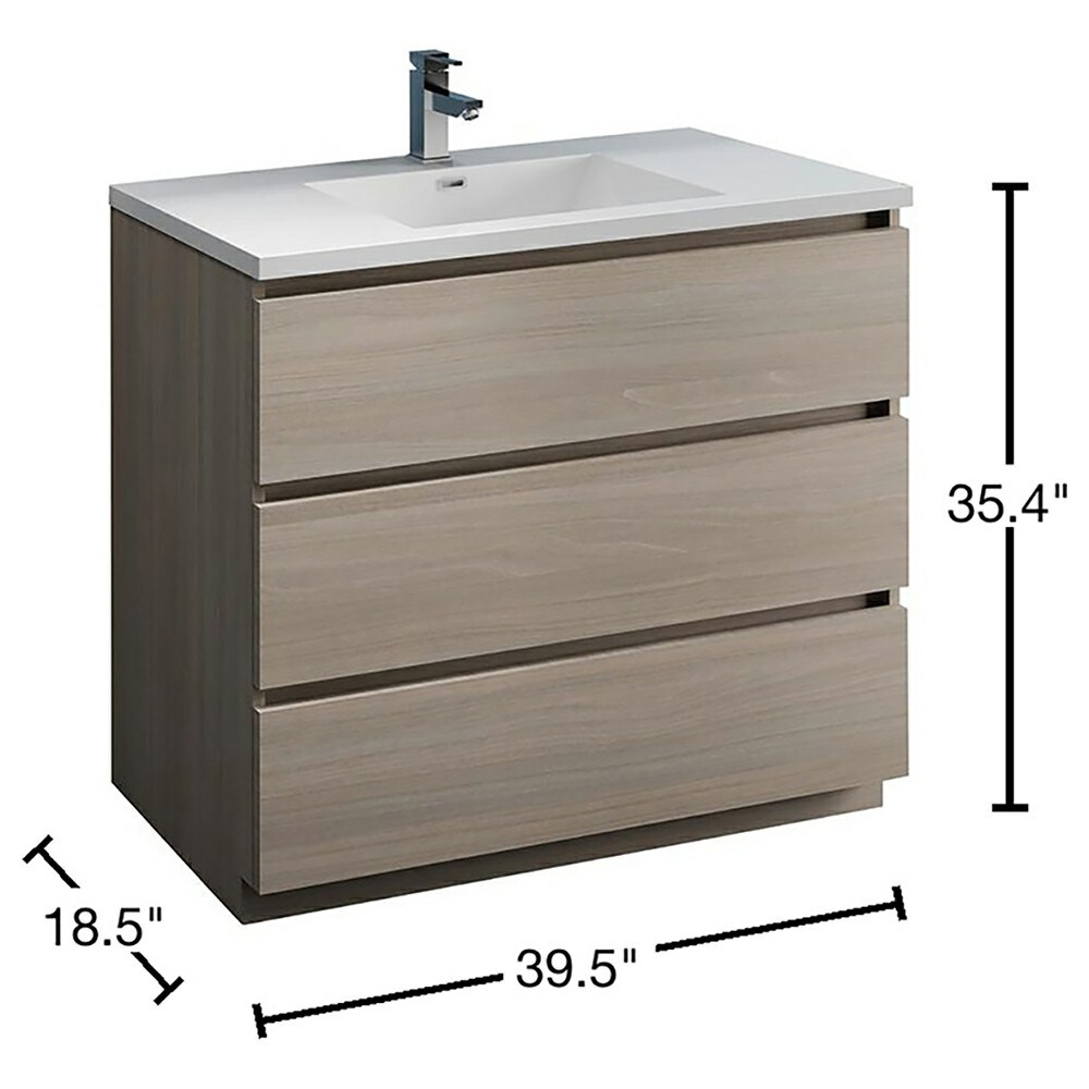 Fresca FCB9342MGO-I Bath-Vanity-Combo - View #10